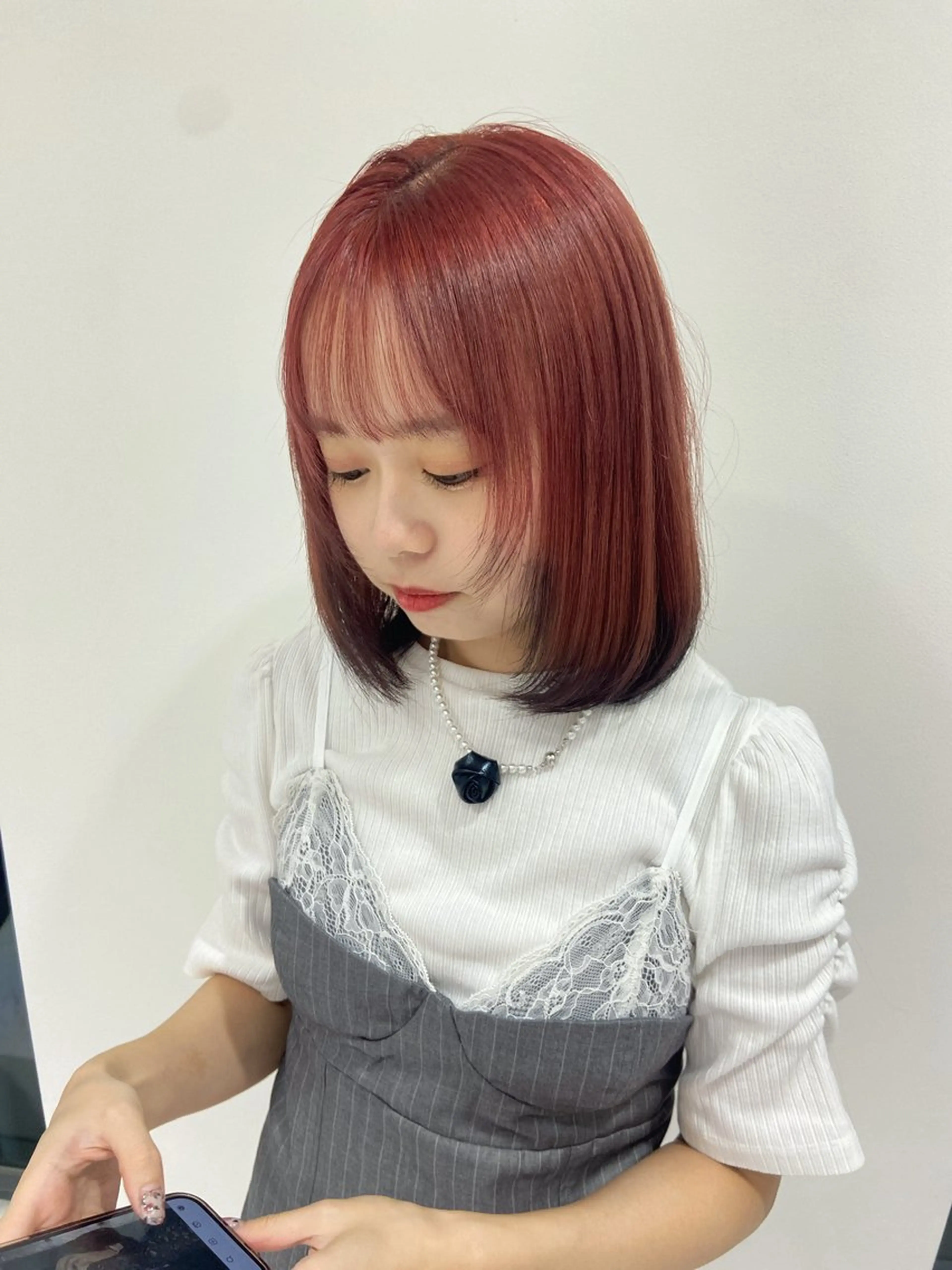 ショート カット ヘアカラー 名駅/ハイトーン /Y2k/YUNAのヘアスタイル