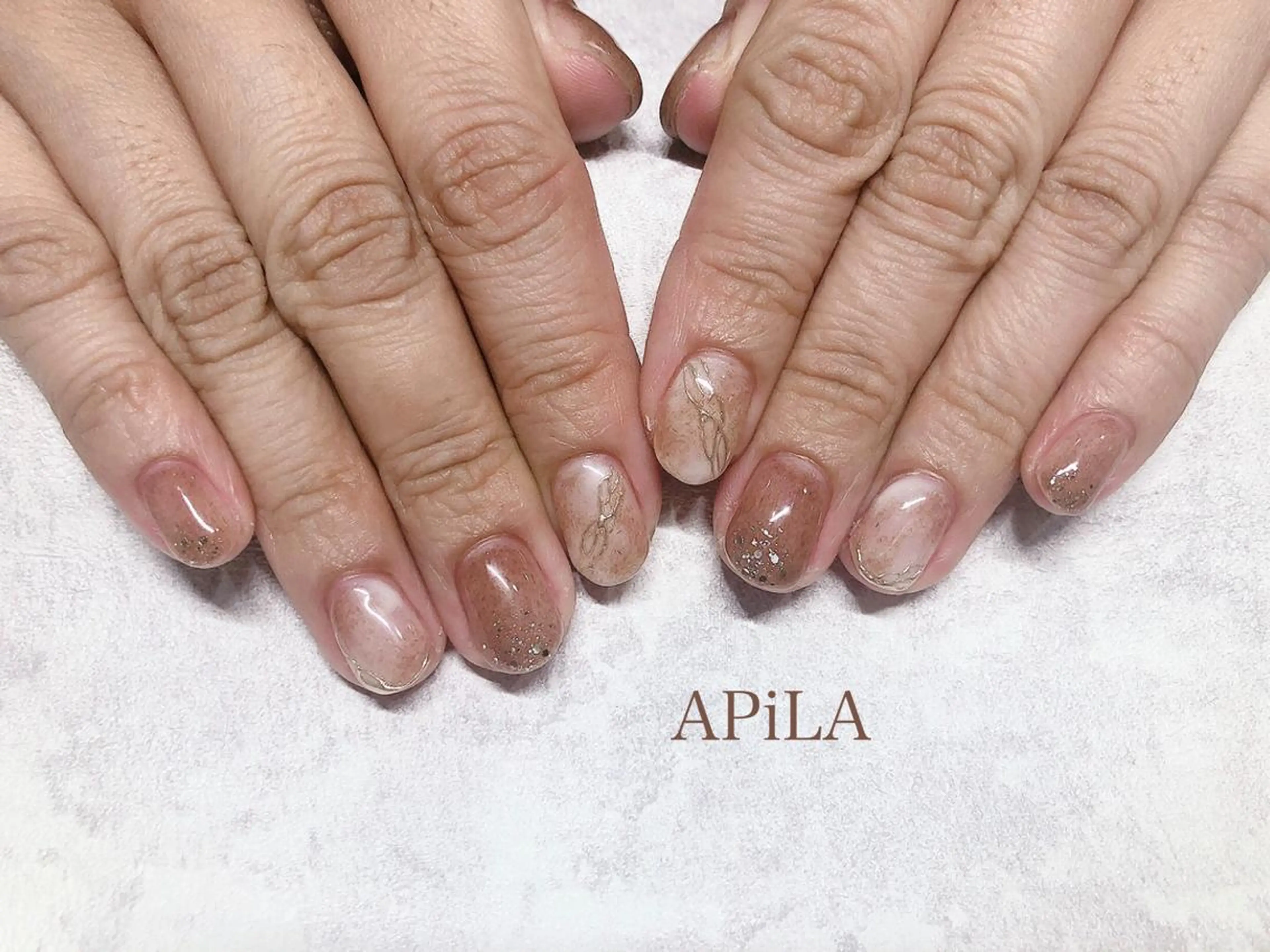 ネイル APiLA 甲斐田のネイルデザイン