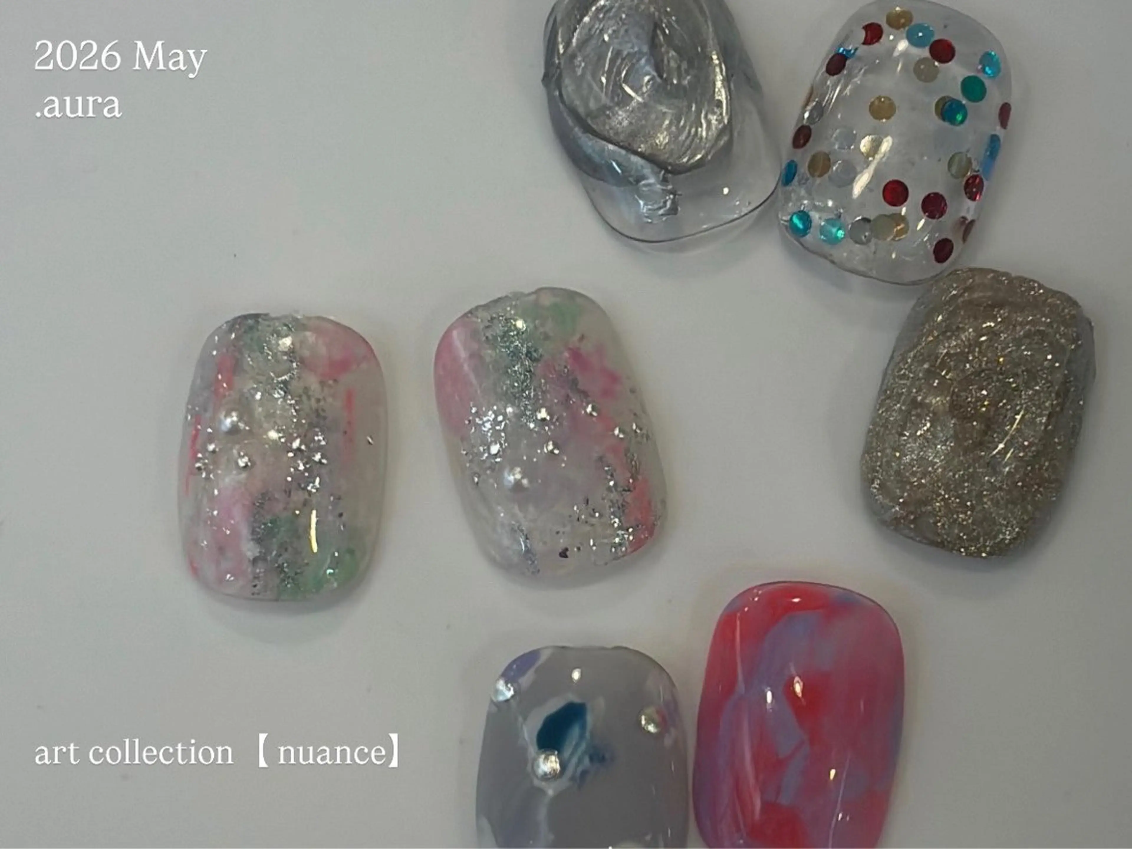 ネイル ハンドネイル フットネイル nail salon .auraのネイルデザイン