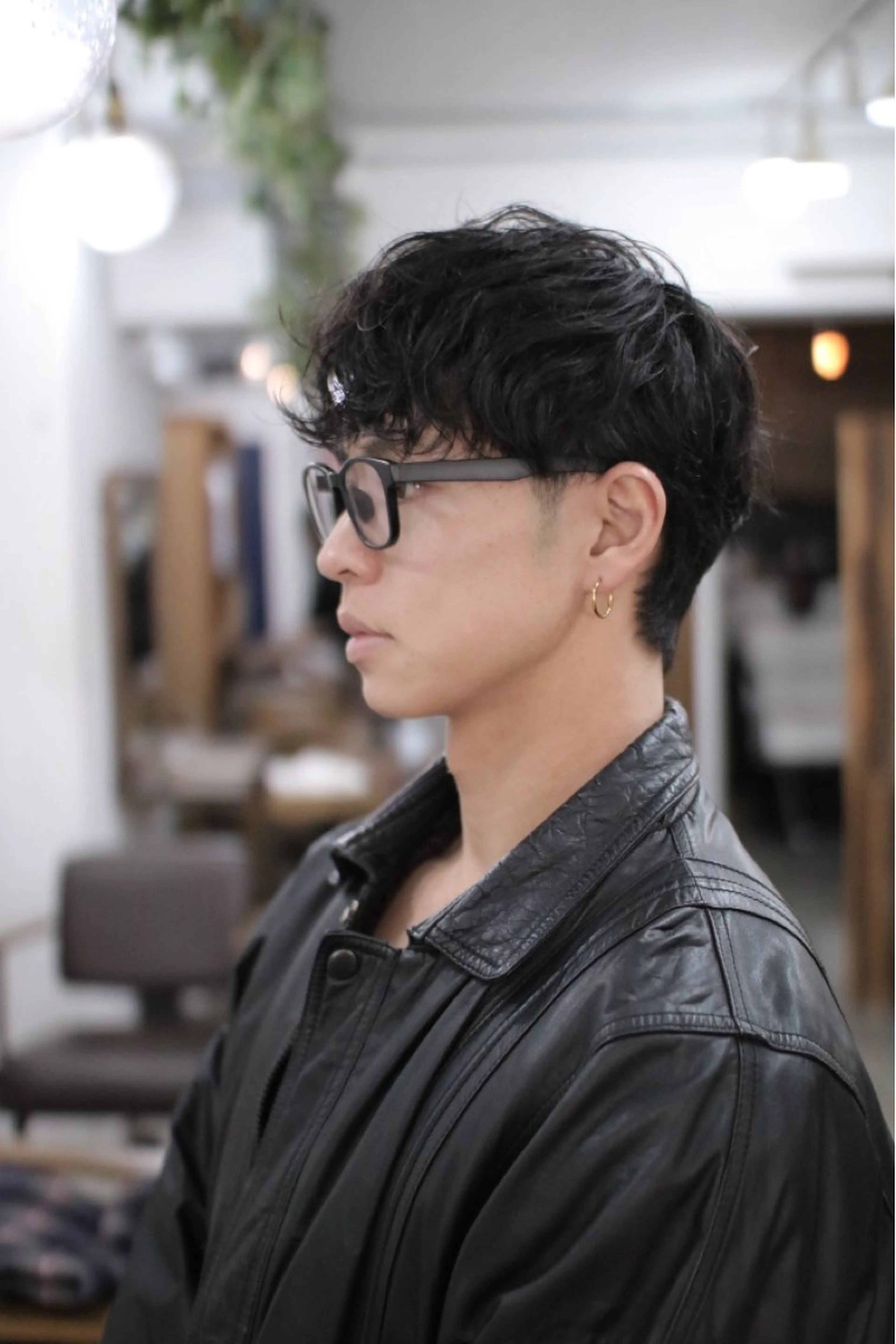 ショート パーマ メンズ メンズパーマ くせ毛 ショートヘア ニュアンスパーマ カット パーマ トリートメント 木村陸弥🌿似合わせ 再現性メンズヘアのヘアスタイル