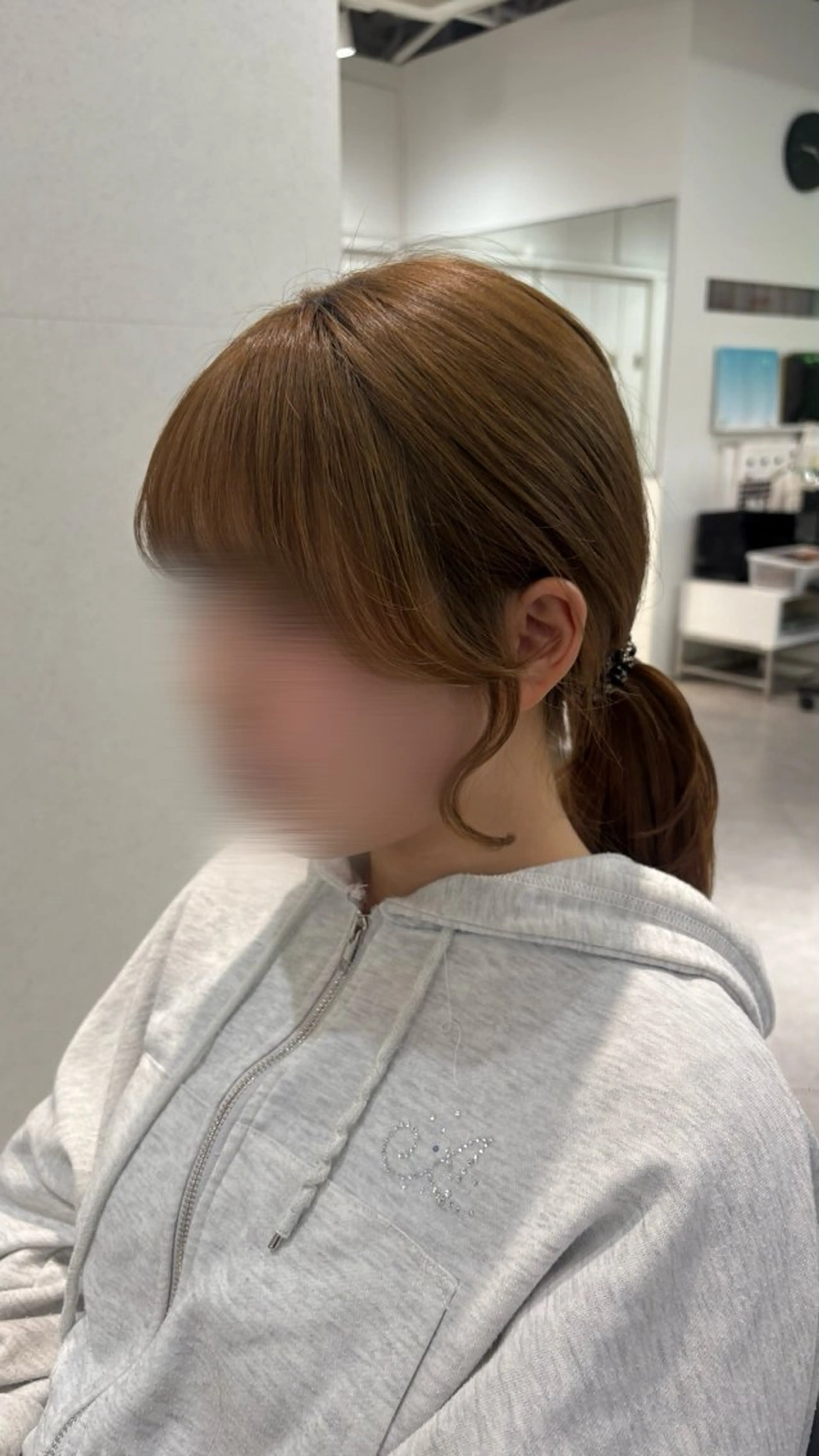 ロング カット モデル募集in渋谷 ソナのヘアスタイル