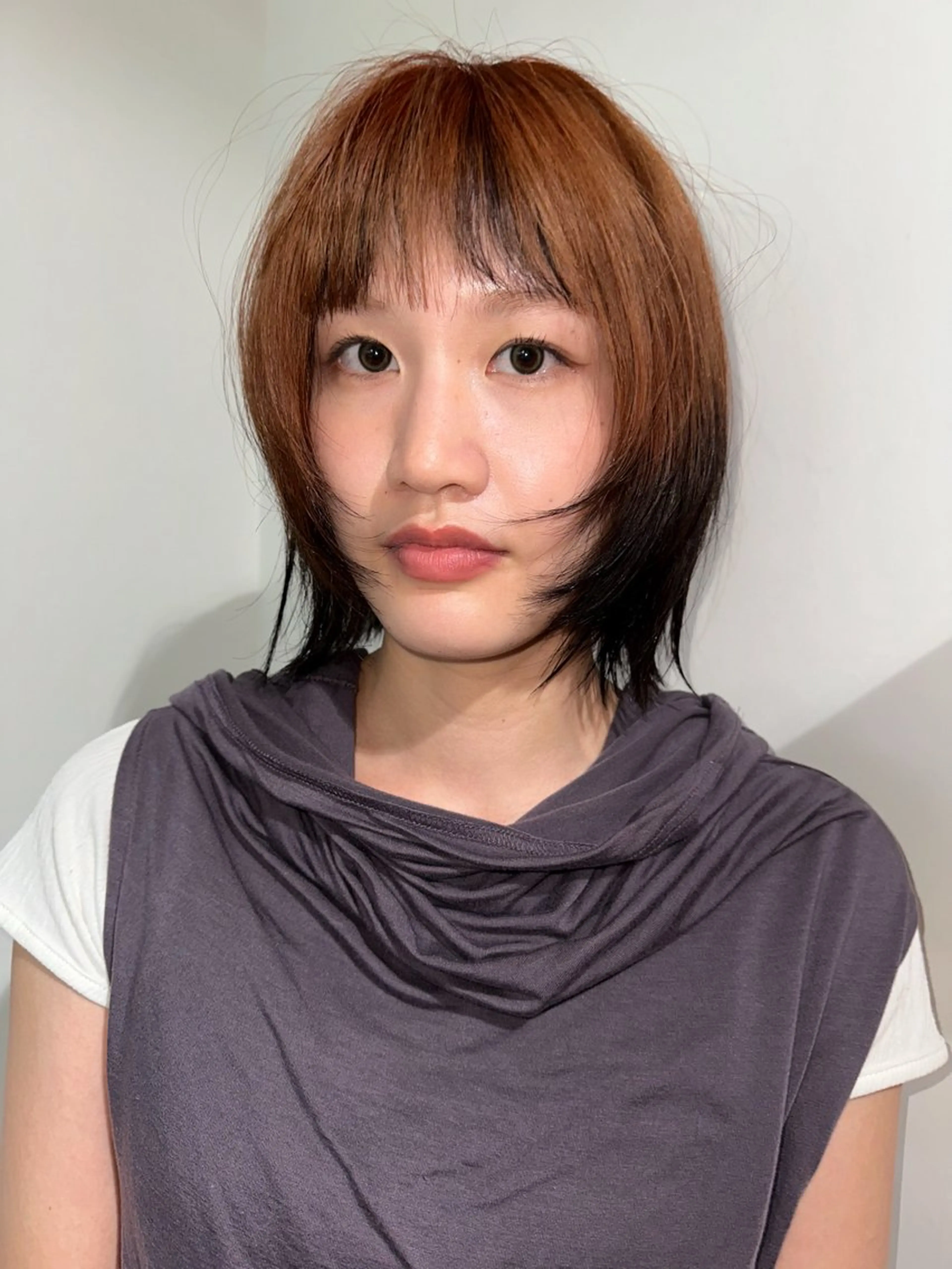 ショート カラー カット ヘアカラー トリートメント 🎀オイダイラ モモカ🎀のヘアスタイル