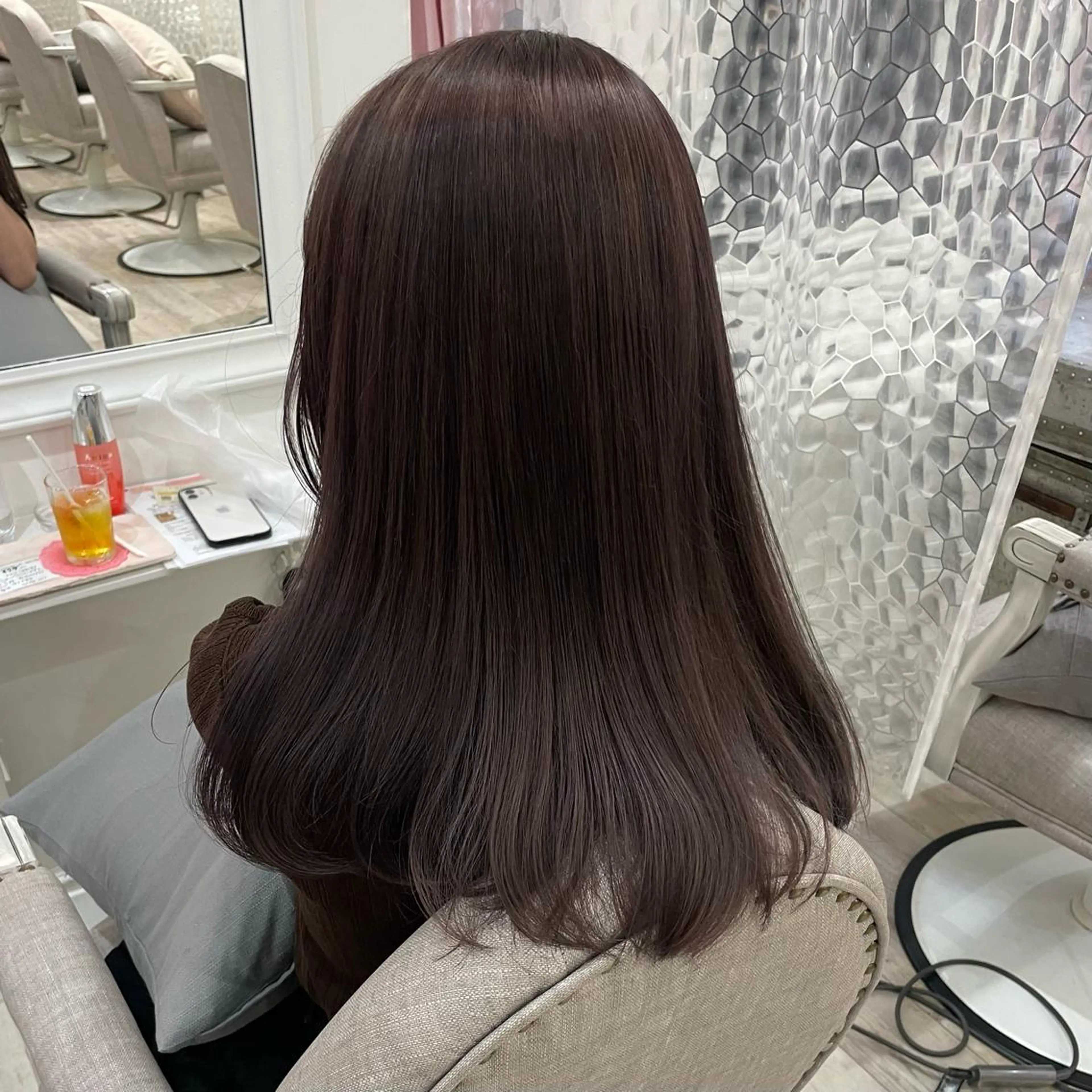 カラー ブリーチ グレージュ ラベンダーカラー ラベンダーグレージュ ラベンダーグレー ヘアアレンジ/ 暖色🩵hazukiのヘアスタイル
