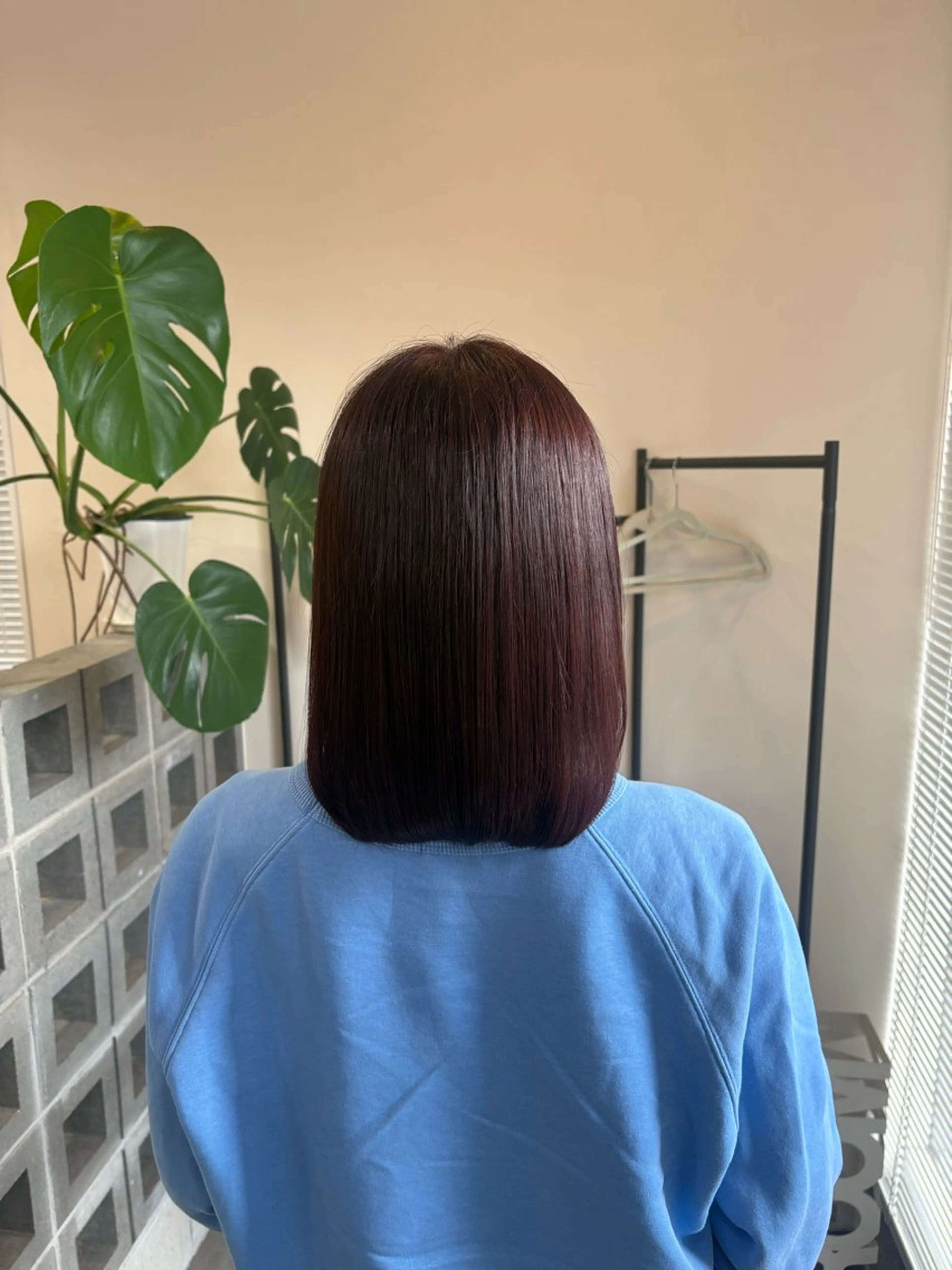 ミディアム 長谷川 歩咲のヘアスタイル