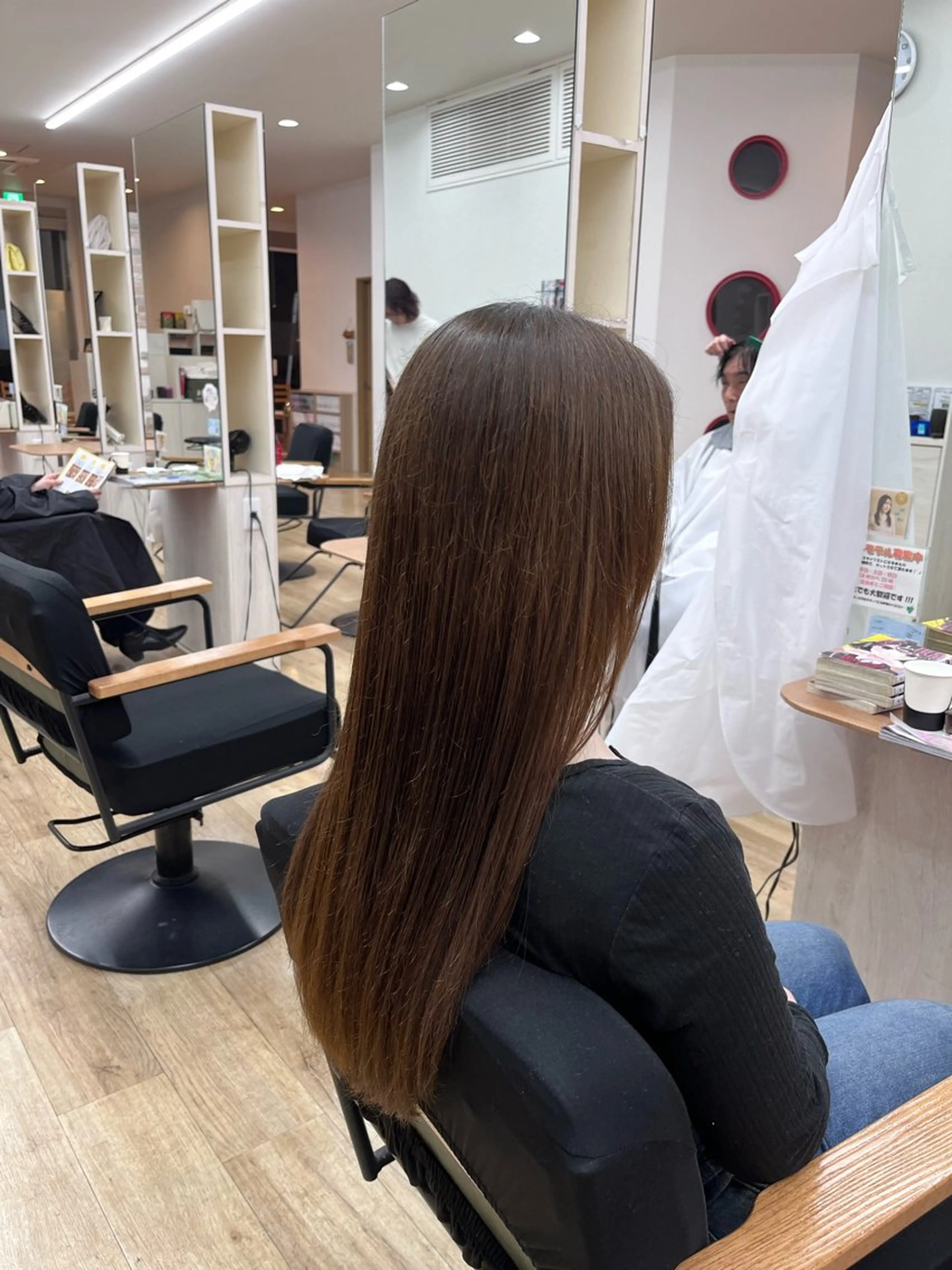 ロング レイヤーカット ロング 田尾 凌雅のヘアスタイル