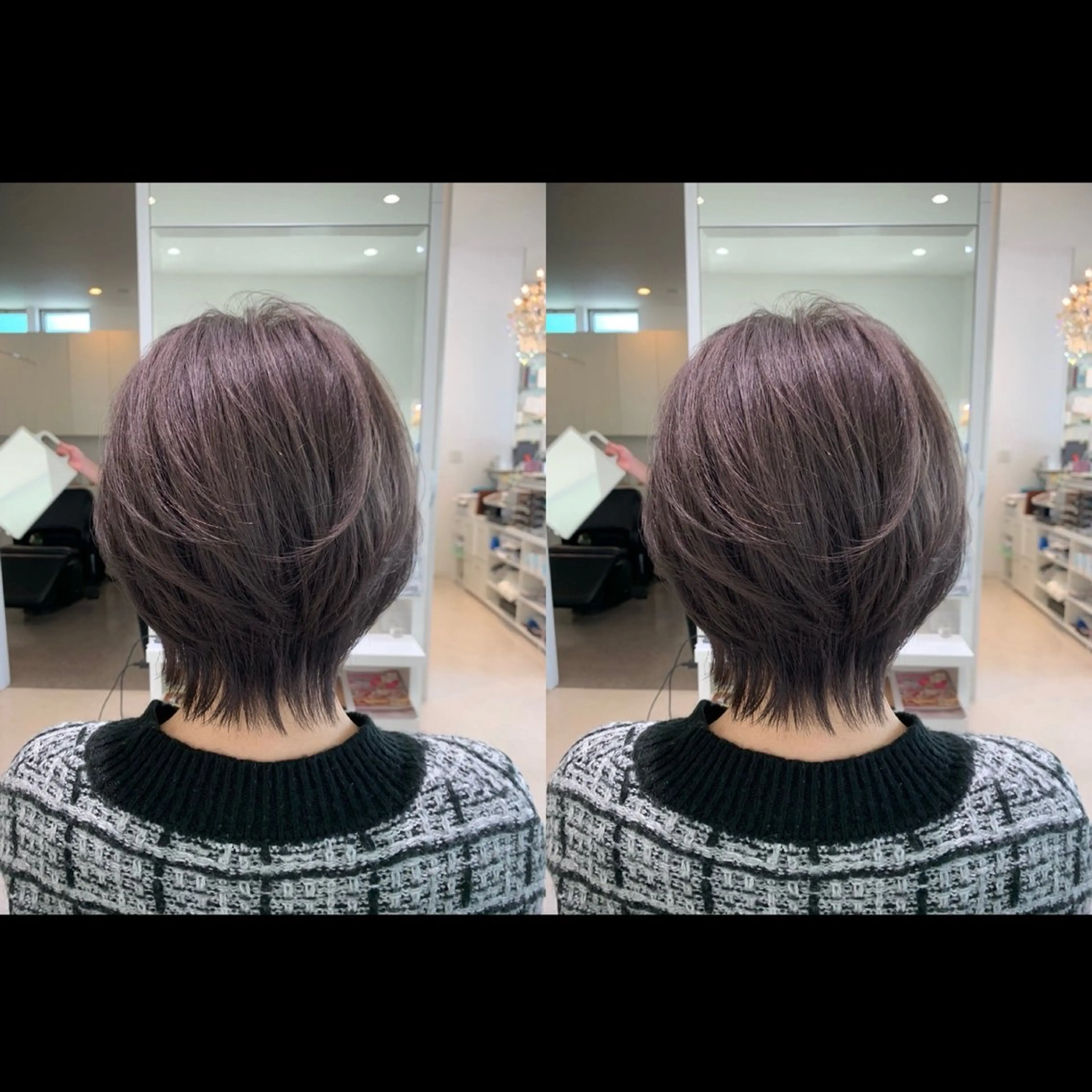 ショート カラー アッシュ ラベンダーカラー ラベンダーアッシュ ショートヘア ウルフカット 【20時〜22時】 KENのヘアスタイル