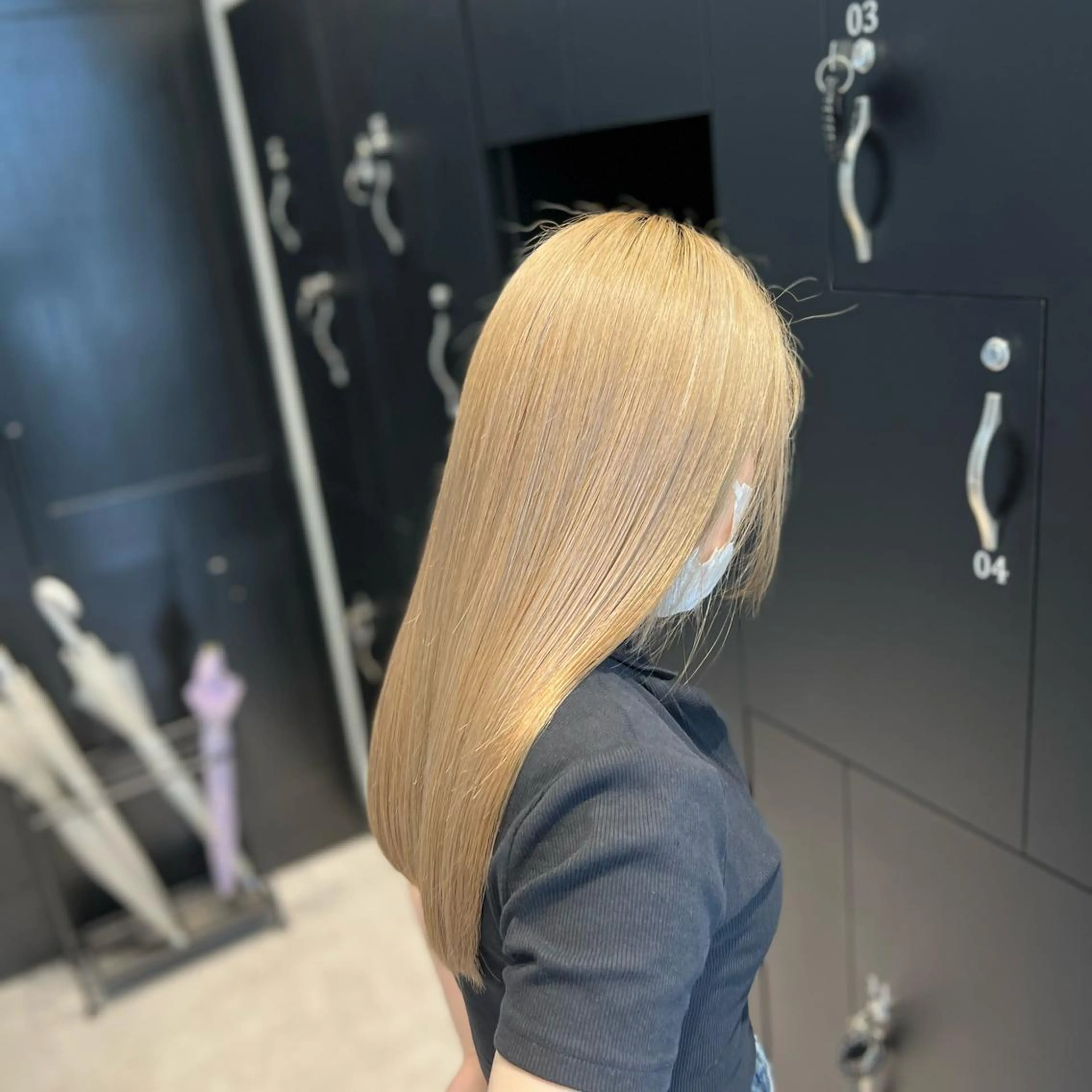 ロング 縮毛矯正　野口 恵のヘアスタイル