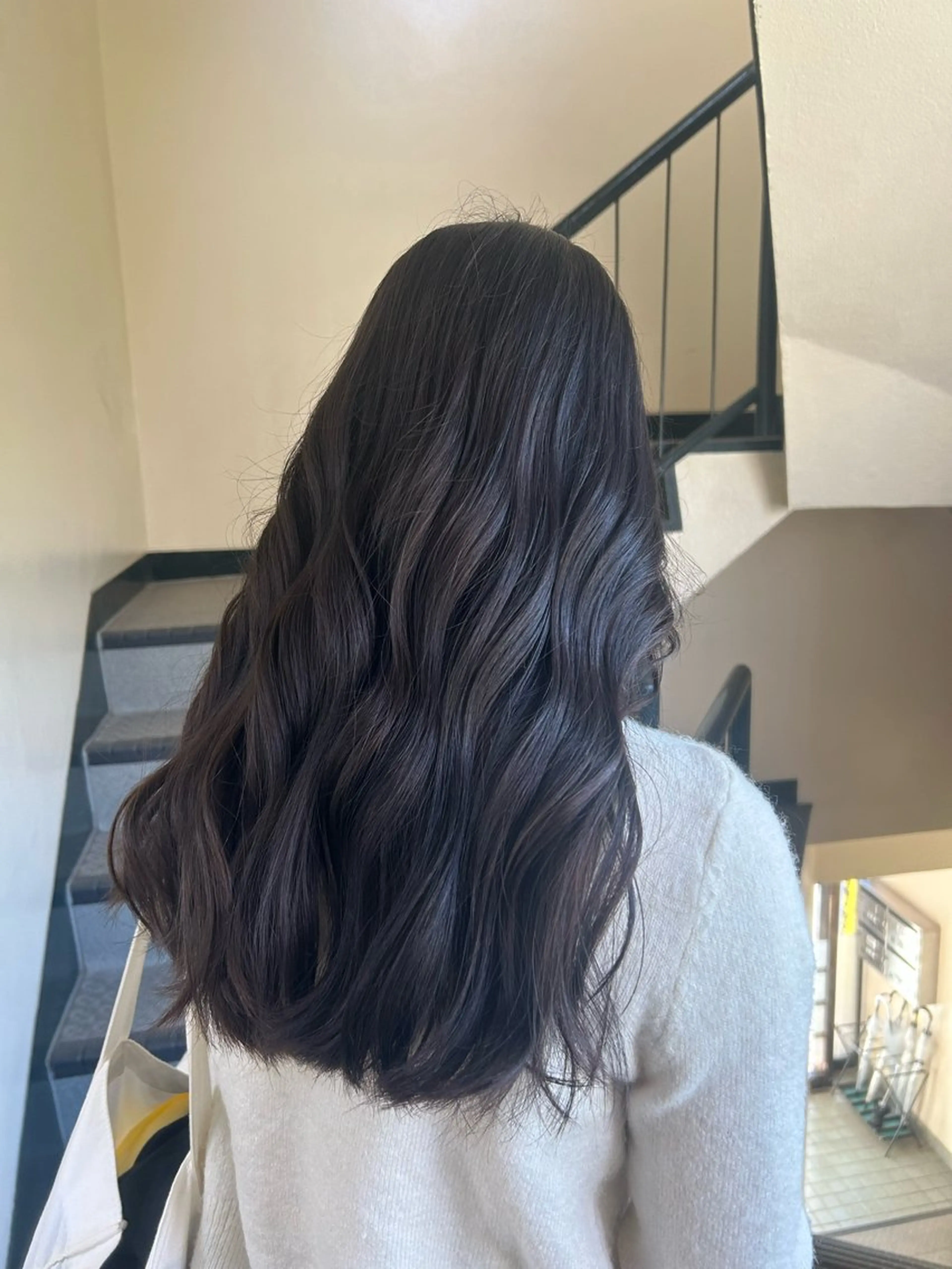 ロング カラー ヘアアレンジ 透明感カラー ☕️結【suii.】 ボブ/ヘアセット☕️のヘアスタイル