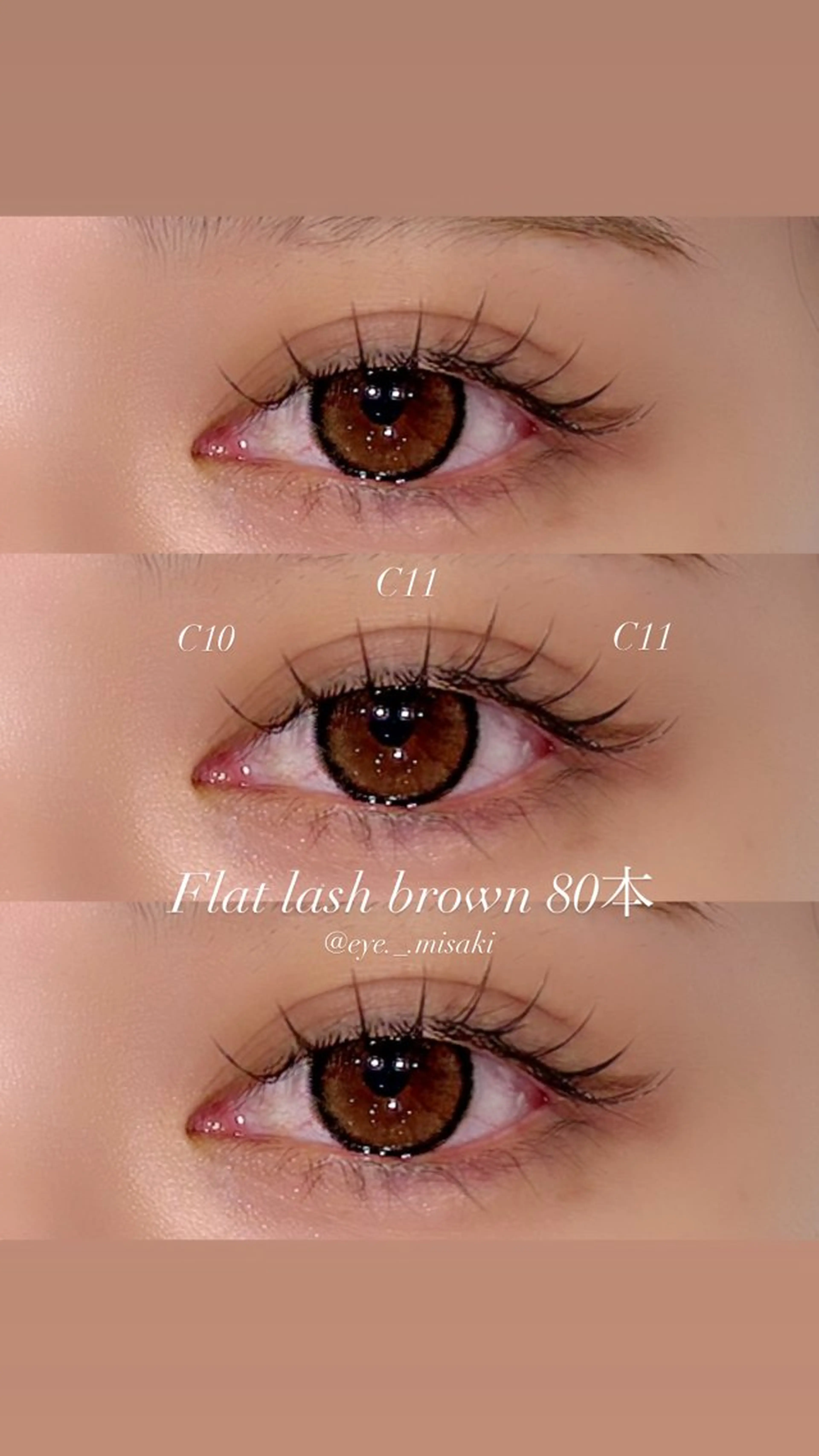 🫟フラットラッシュ 80本🫟+コーティング（オフ代＋500円｜LED変更可+1000円）の写真