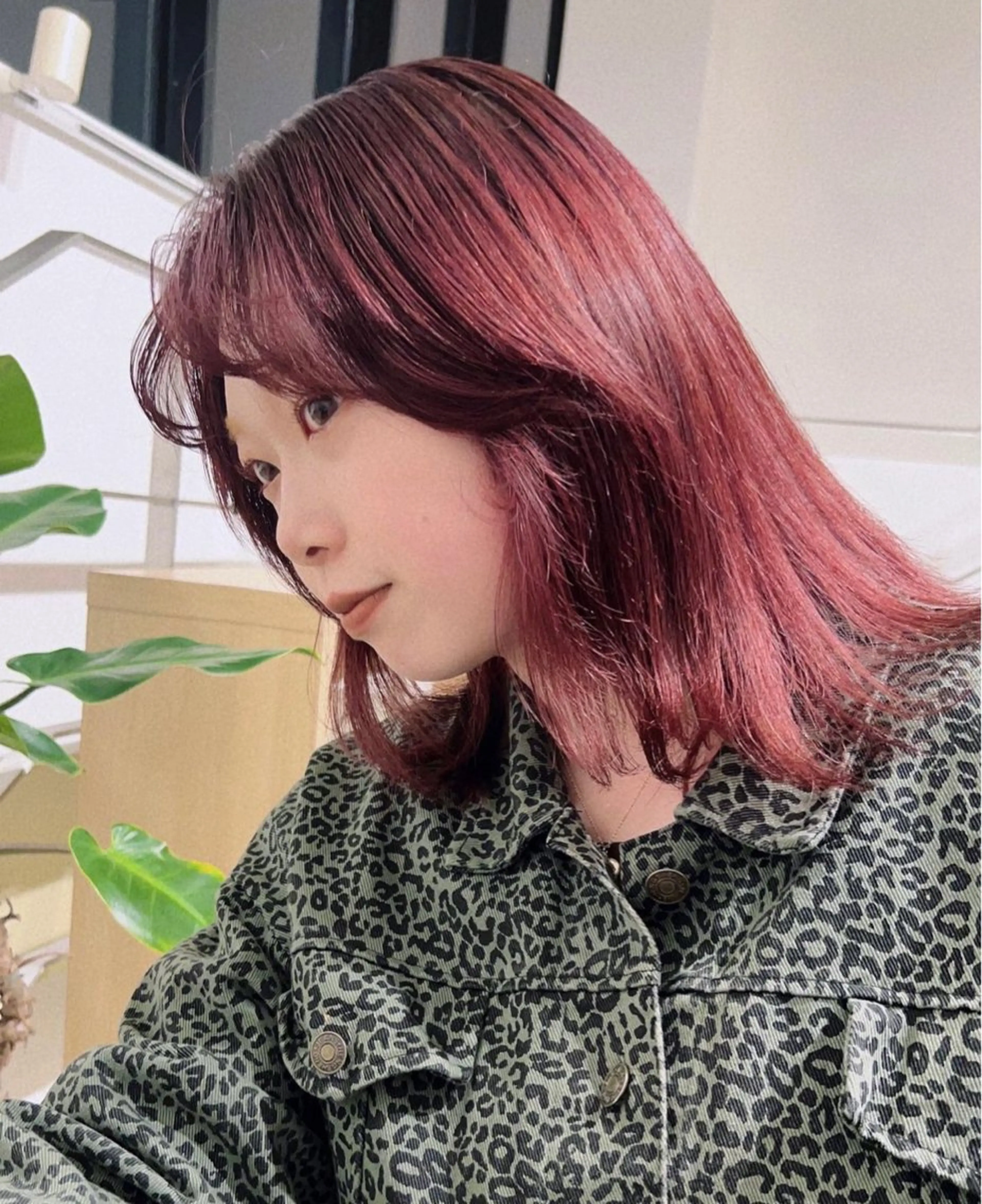 ミディアム カラー パーマ ヘアアレンジ ヘアカラー stylist 🌸 kana.のヘアスタイル