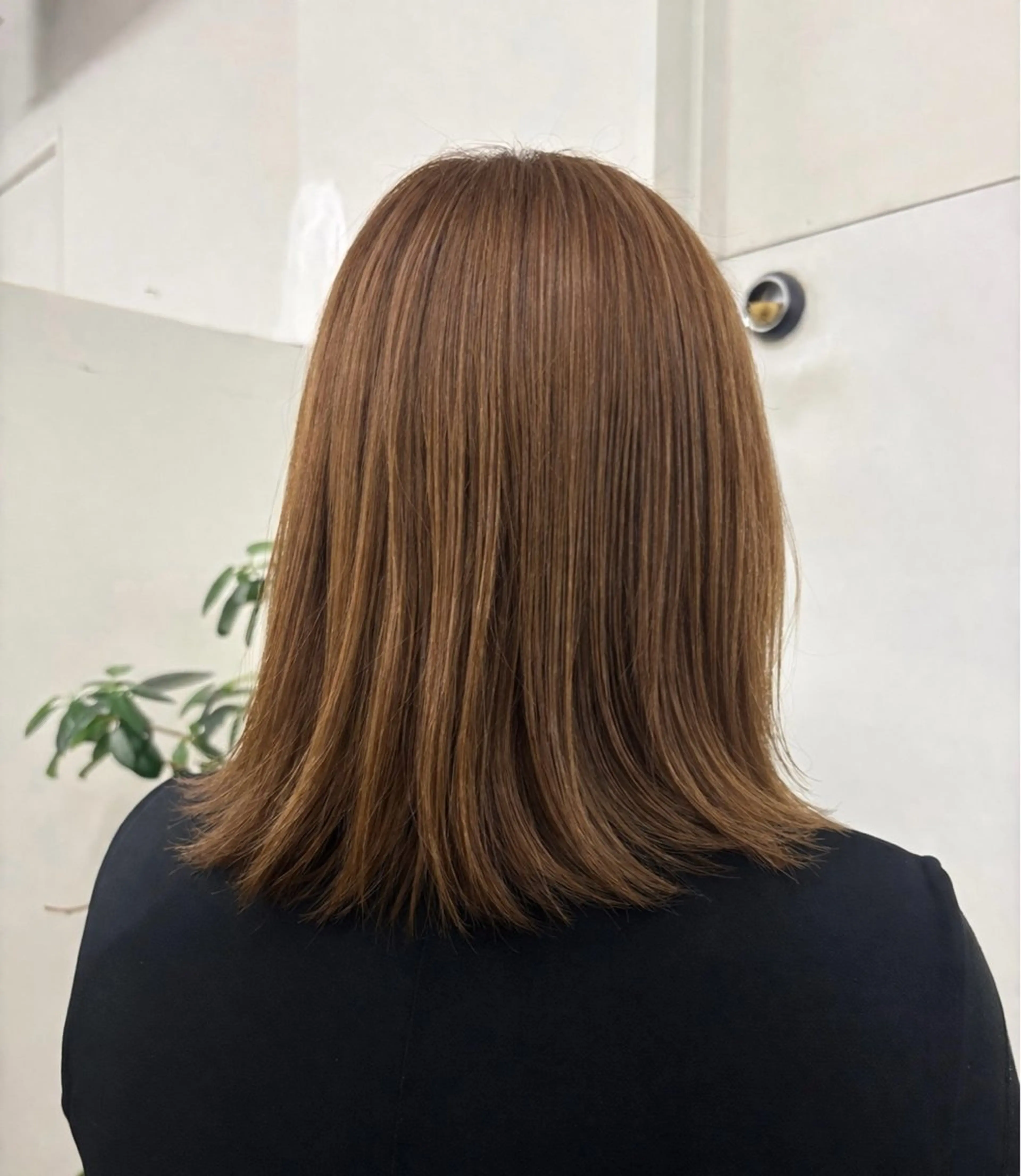 『平日』ブリーチなしダブルカラー🌷肩下　50%OFFの写真