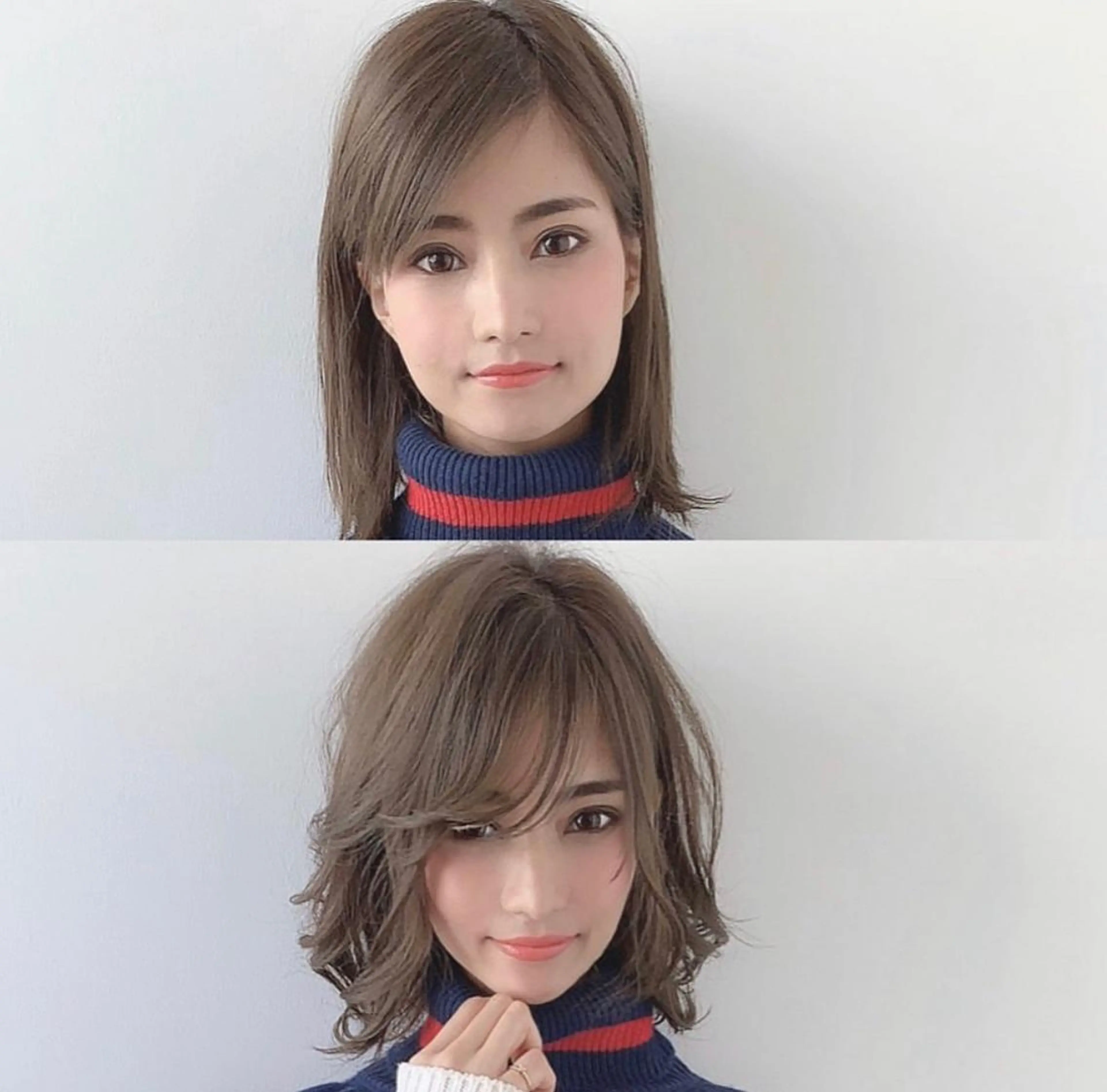 ミディアム カラー パーマ カット パーマ ROULAND所属・髪質改善くすみカラー 🍀/石川大輔のヘアスタイル