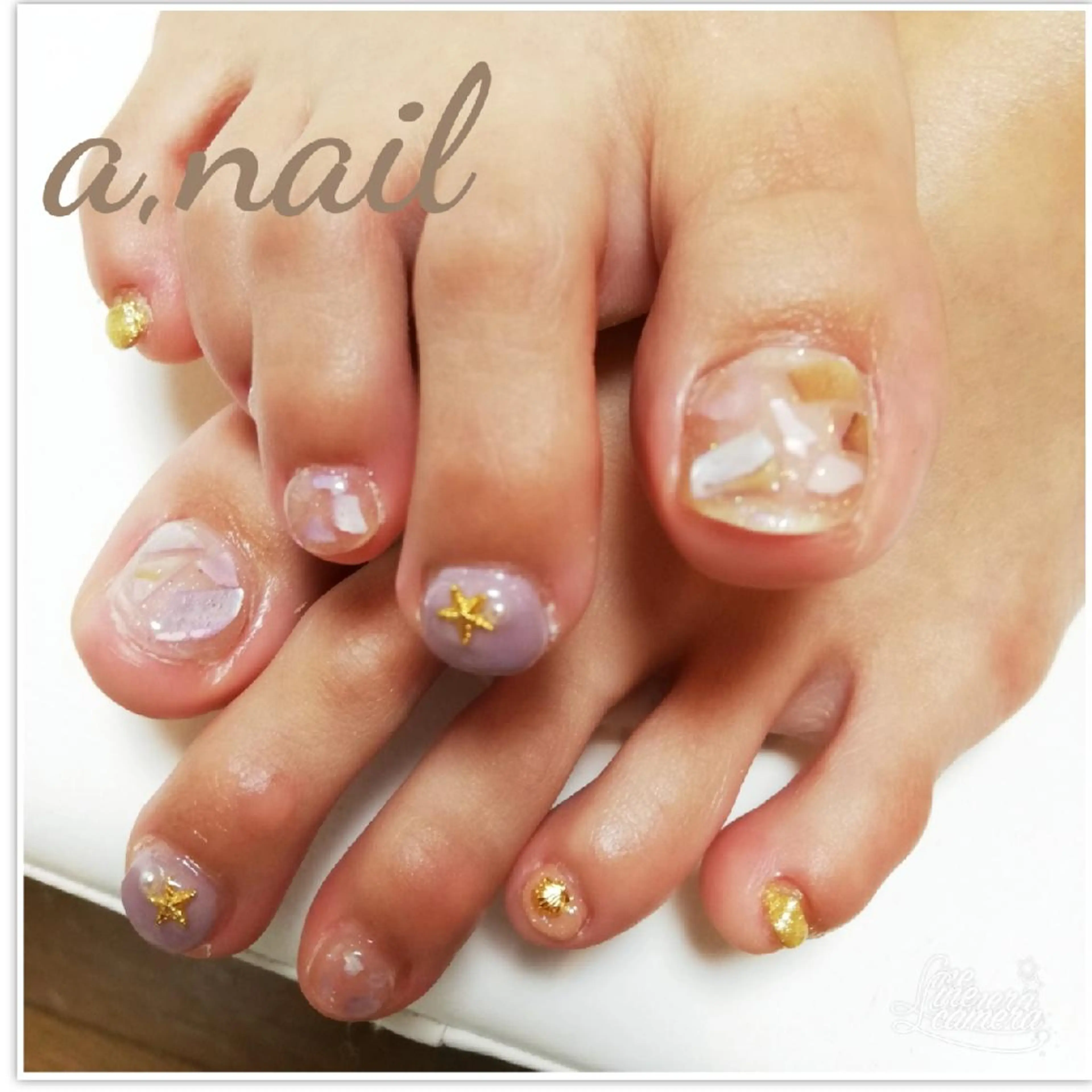 ネイル フットネイル ネイルサロン エーネイルのネイルデザイン