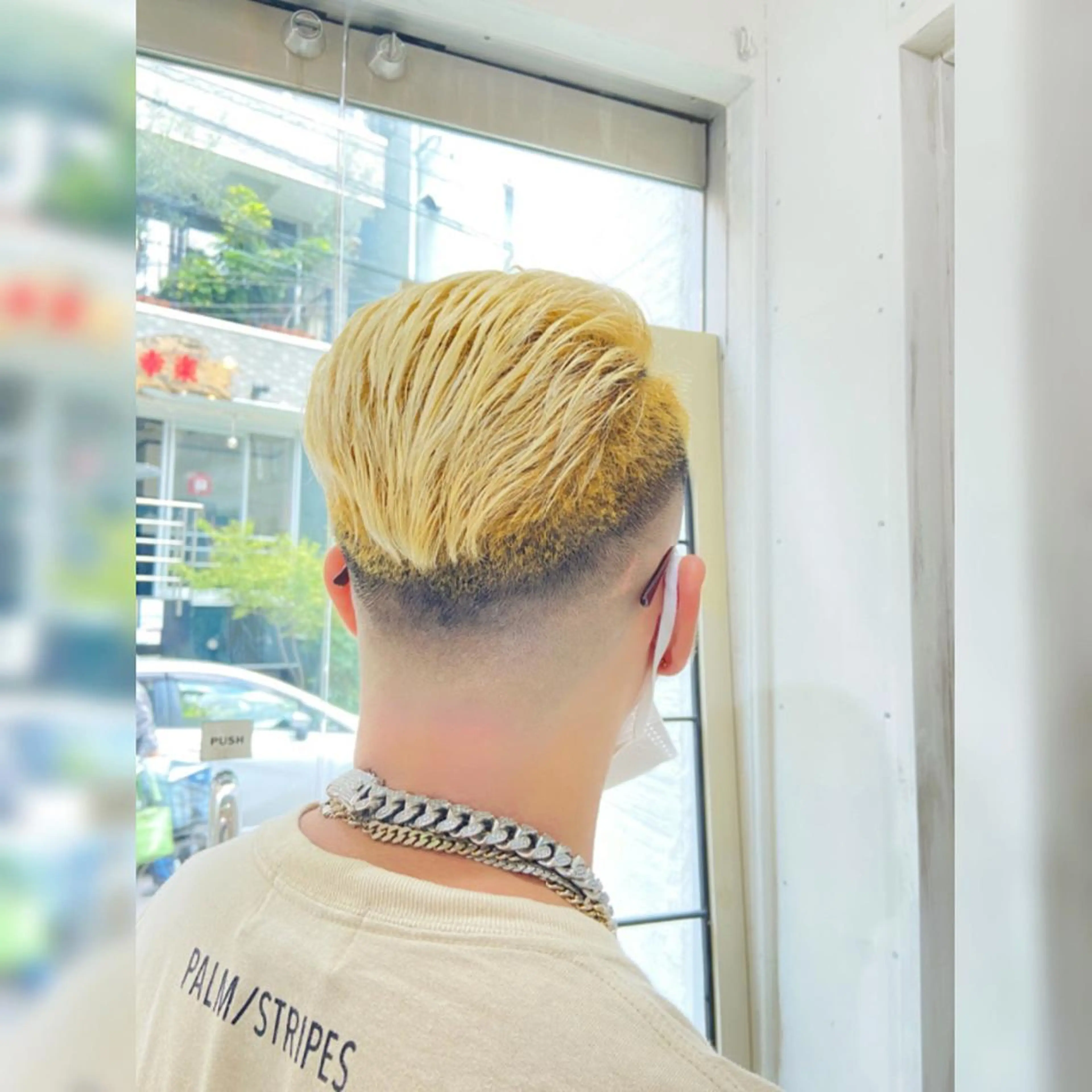 ショート メンズ フェードカット スキンフェード カット ♥️ルフ🐒 ミレイ♥️のヘアスタイル