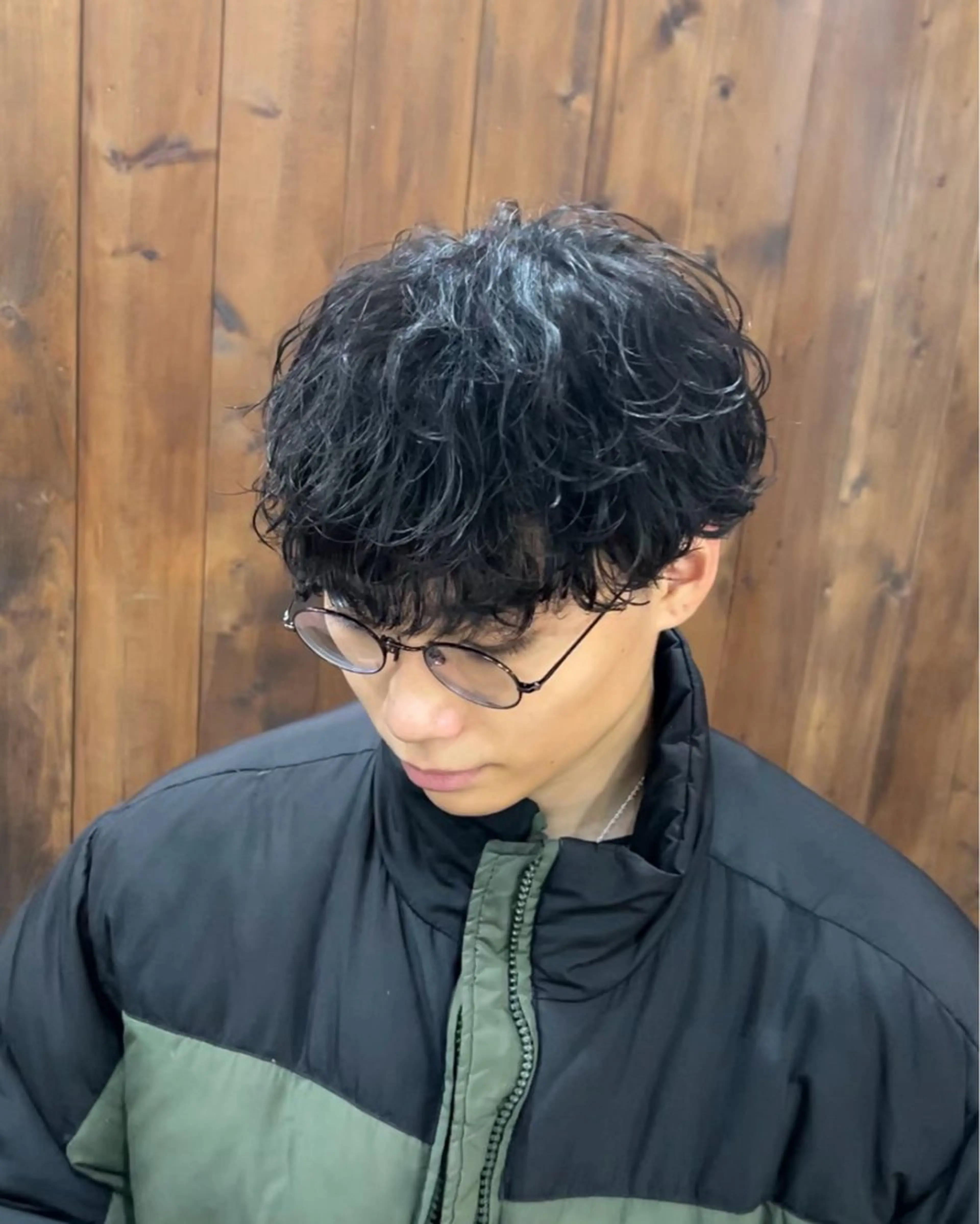 カラー パーマ メンズ カット パーマ メンズカット🐺 パーマ特化🔥舜のヘアスタイル