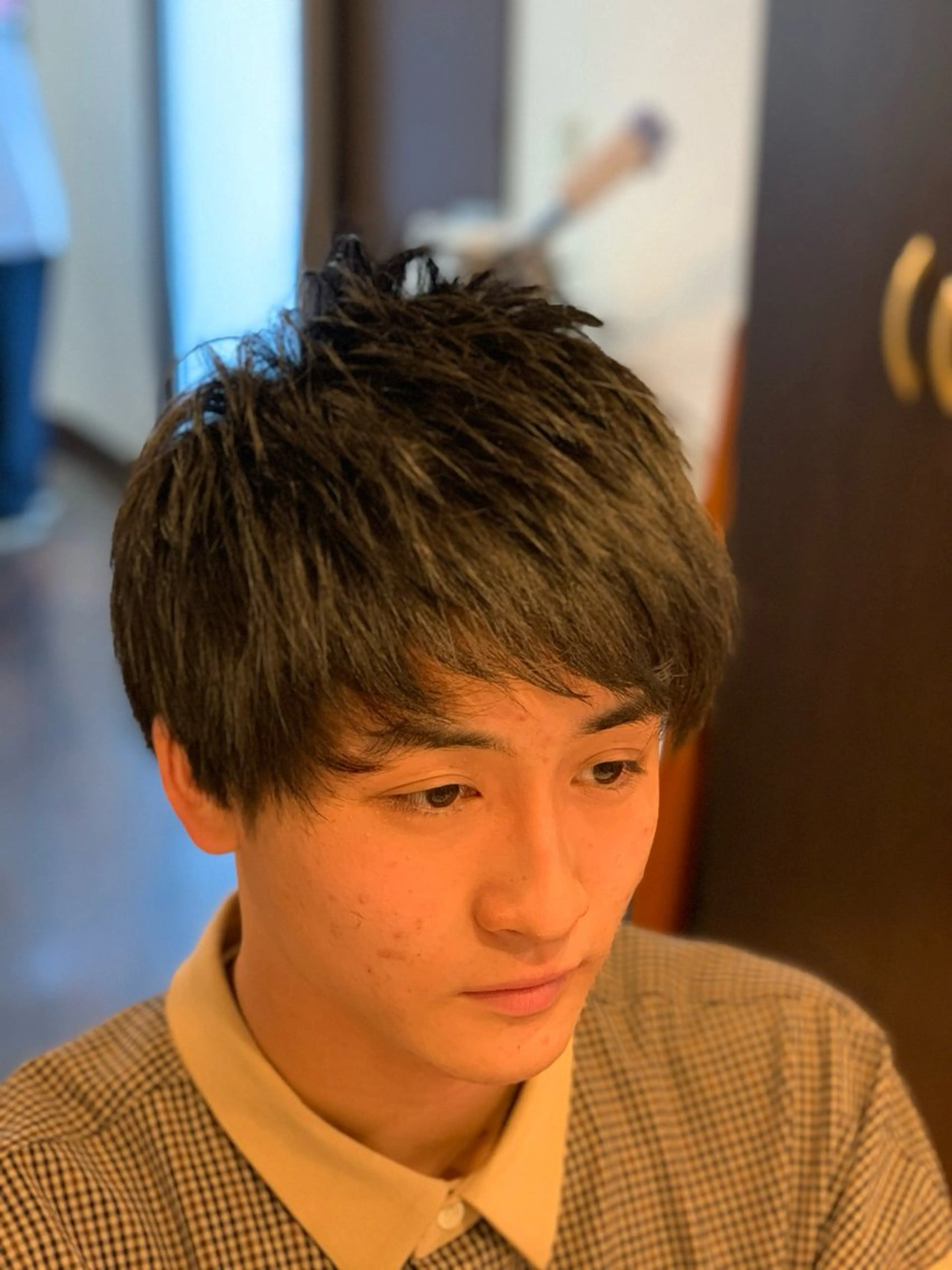 ショート メンズ マッシュ 学生（メンズ向け） 学生 ショートヘア 早川 太貴のヘアスタイル