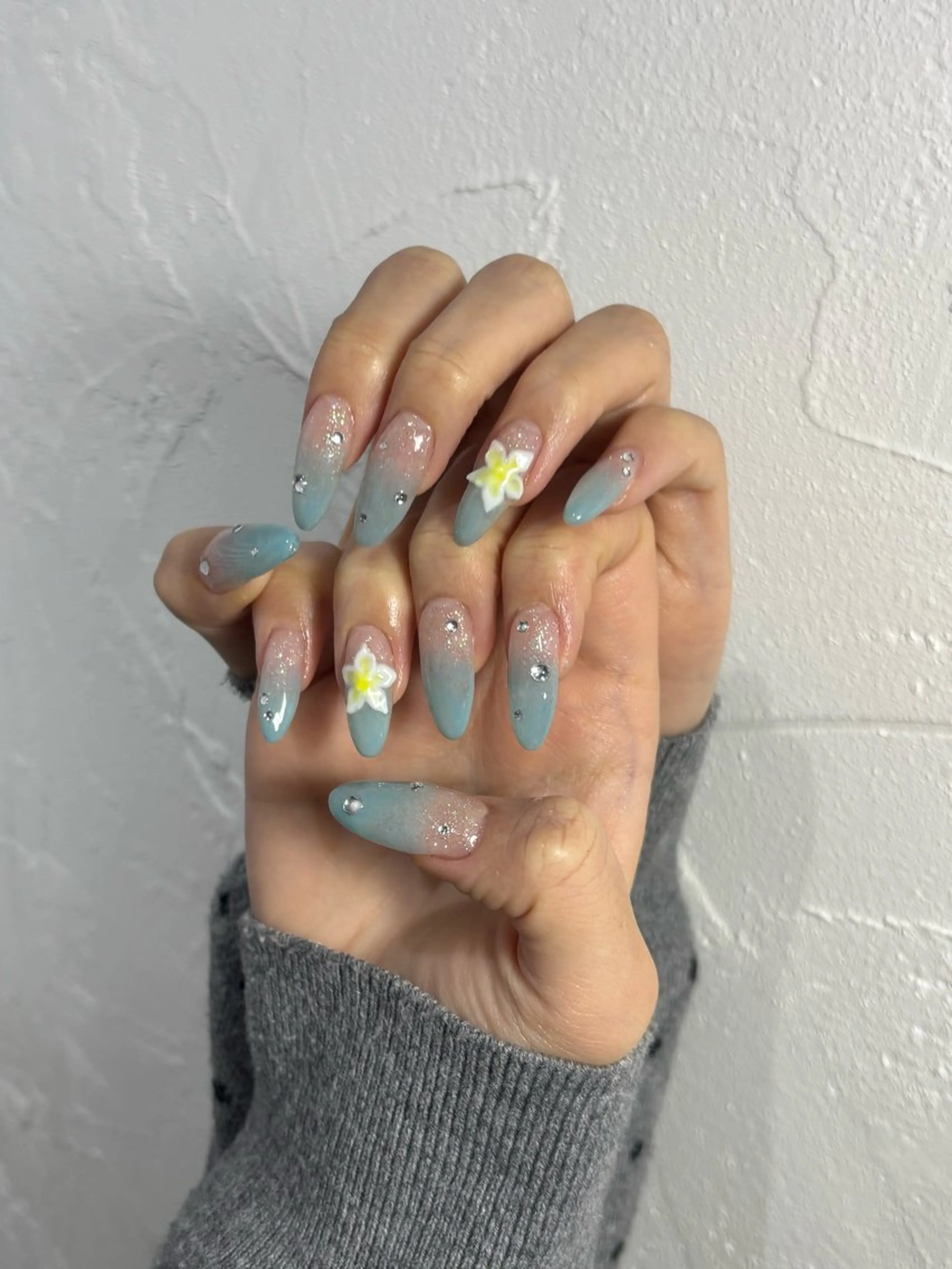 ネイル アートネイル ストーンネイル ハンドネイル ipssae nailのネイルデザイン