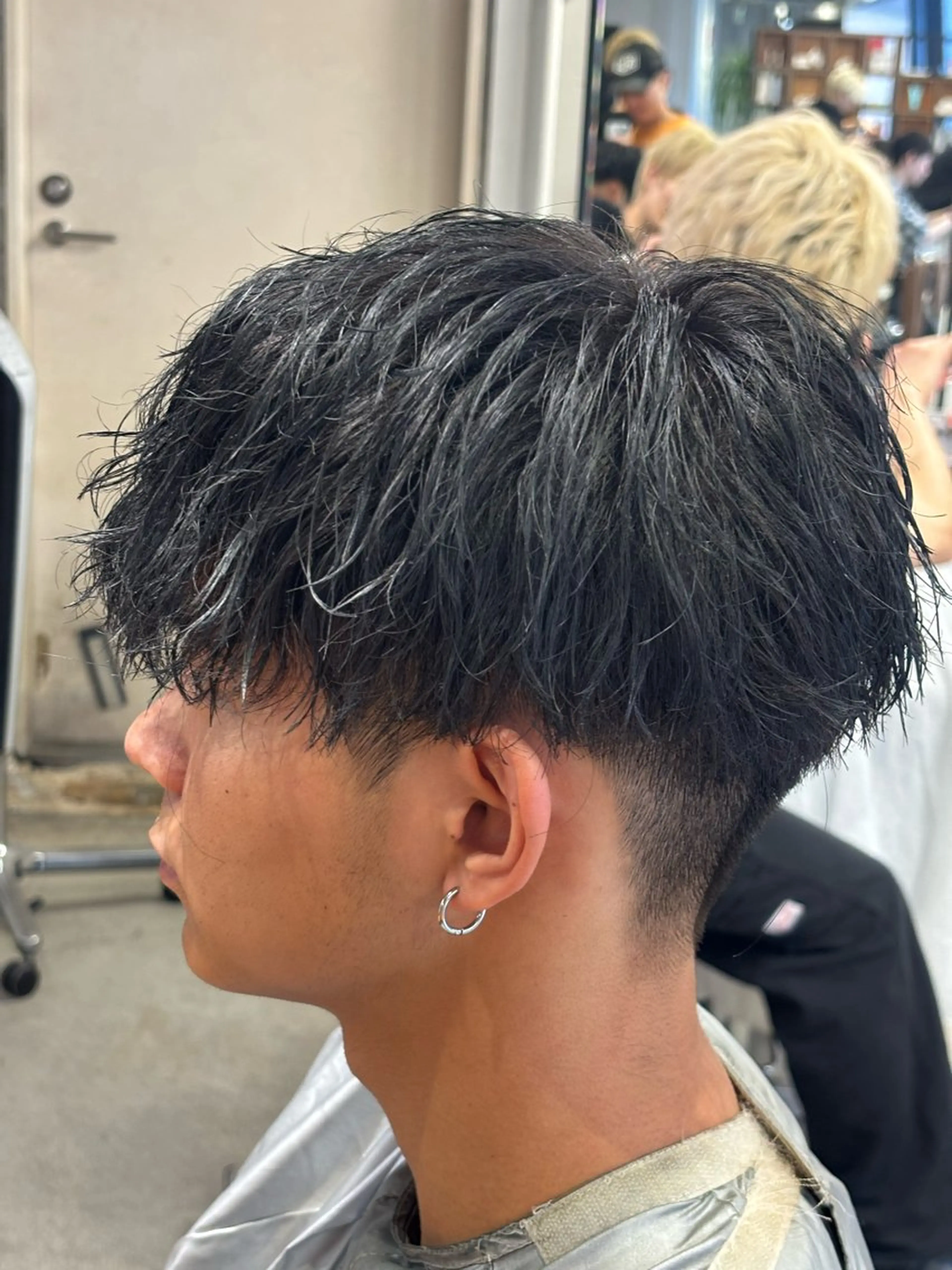 ショート カット パーマ トリートメント ルーズ/シャドウパー マ/似合わせカットのヘアスタイル