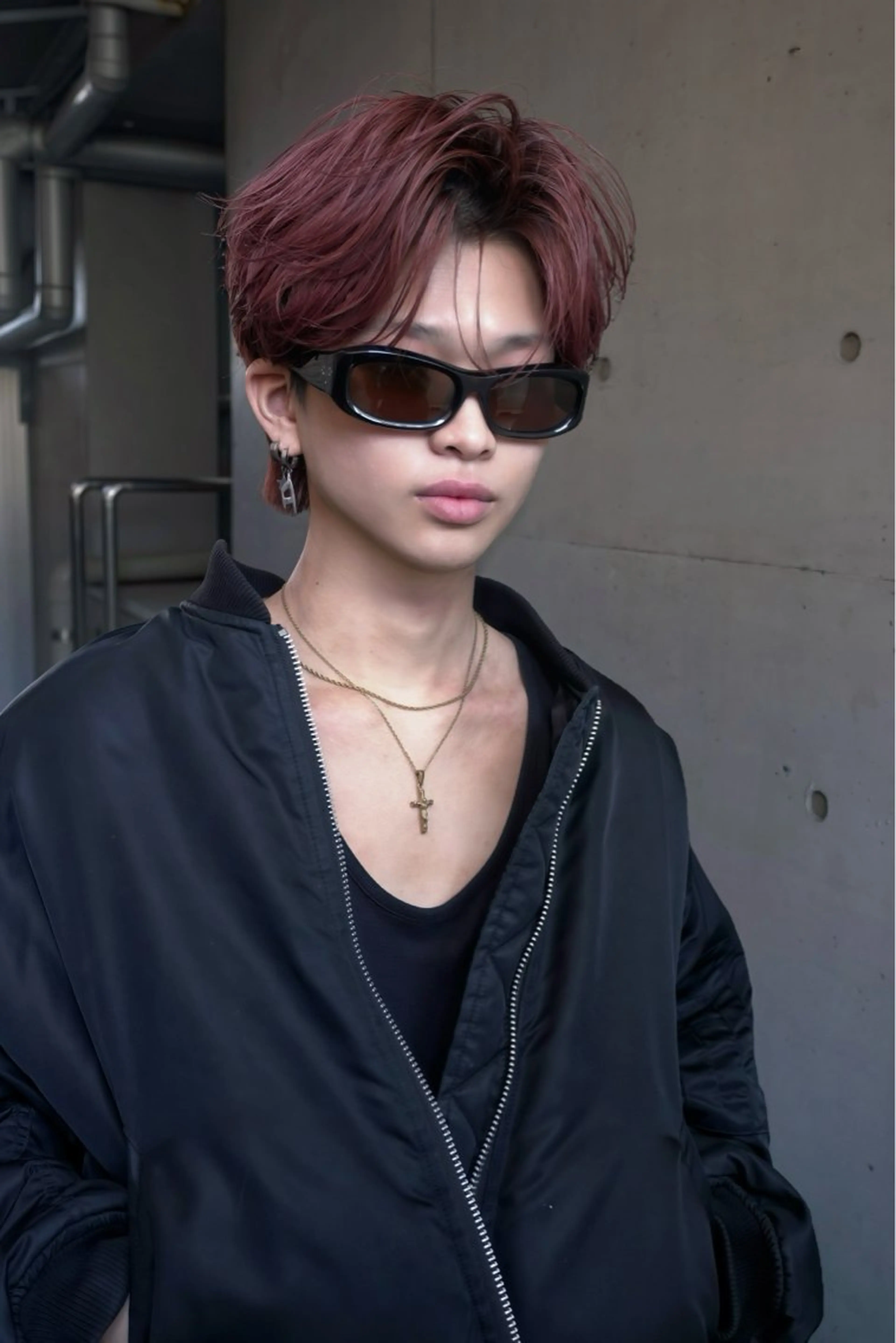 ショート カラー メンズ カット ヘアカラー 湖城 恵吾のヘアスタイル