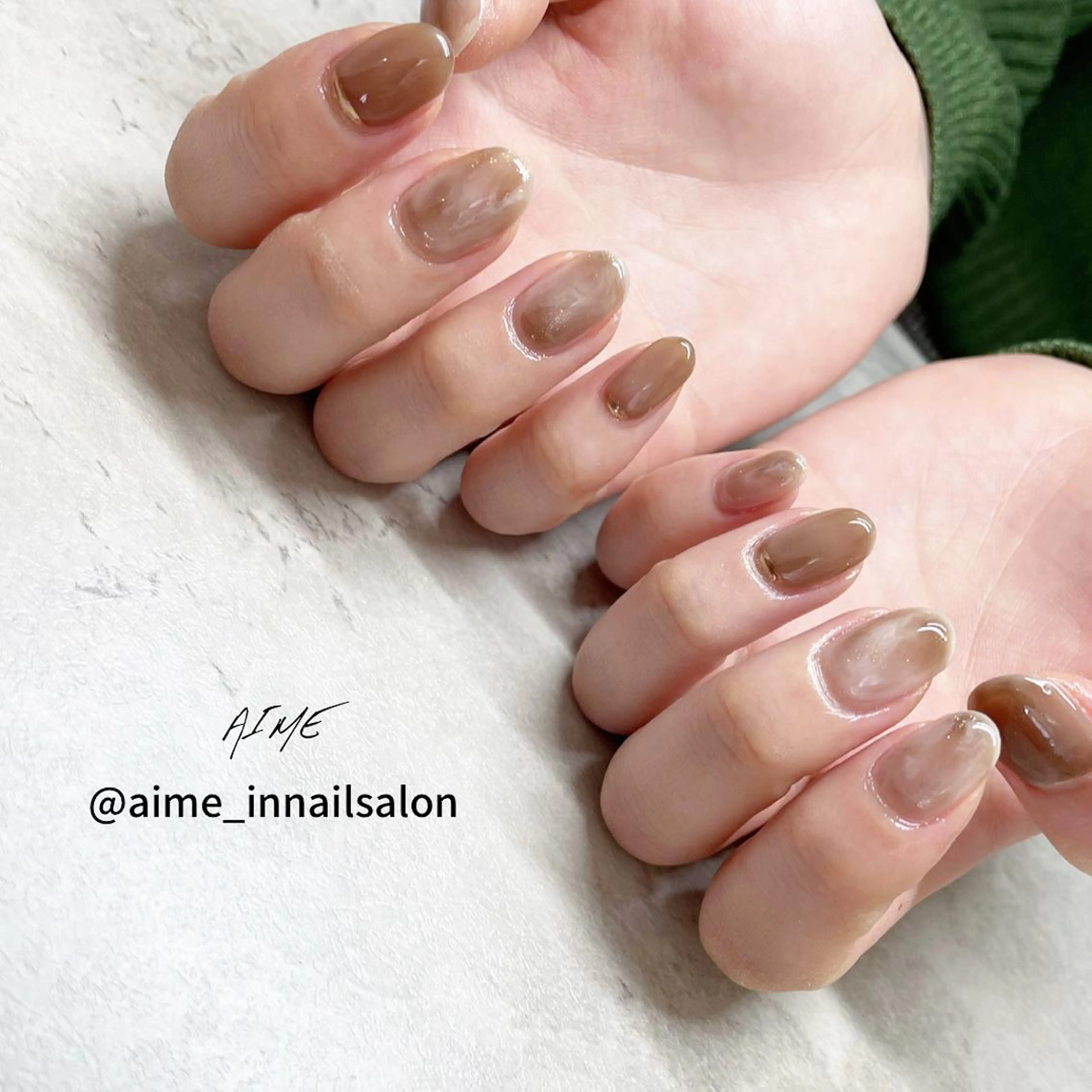 ネイル ハンドネイル AIME （momo）のネイルデザイン