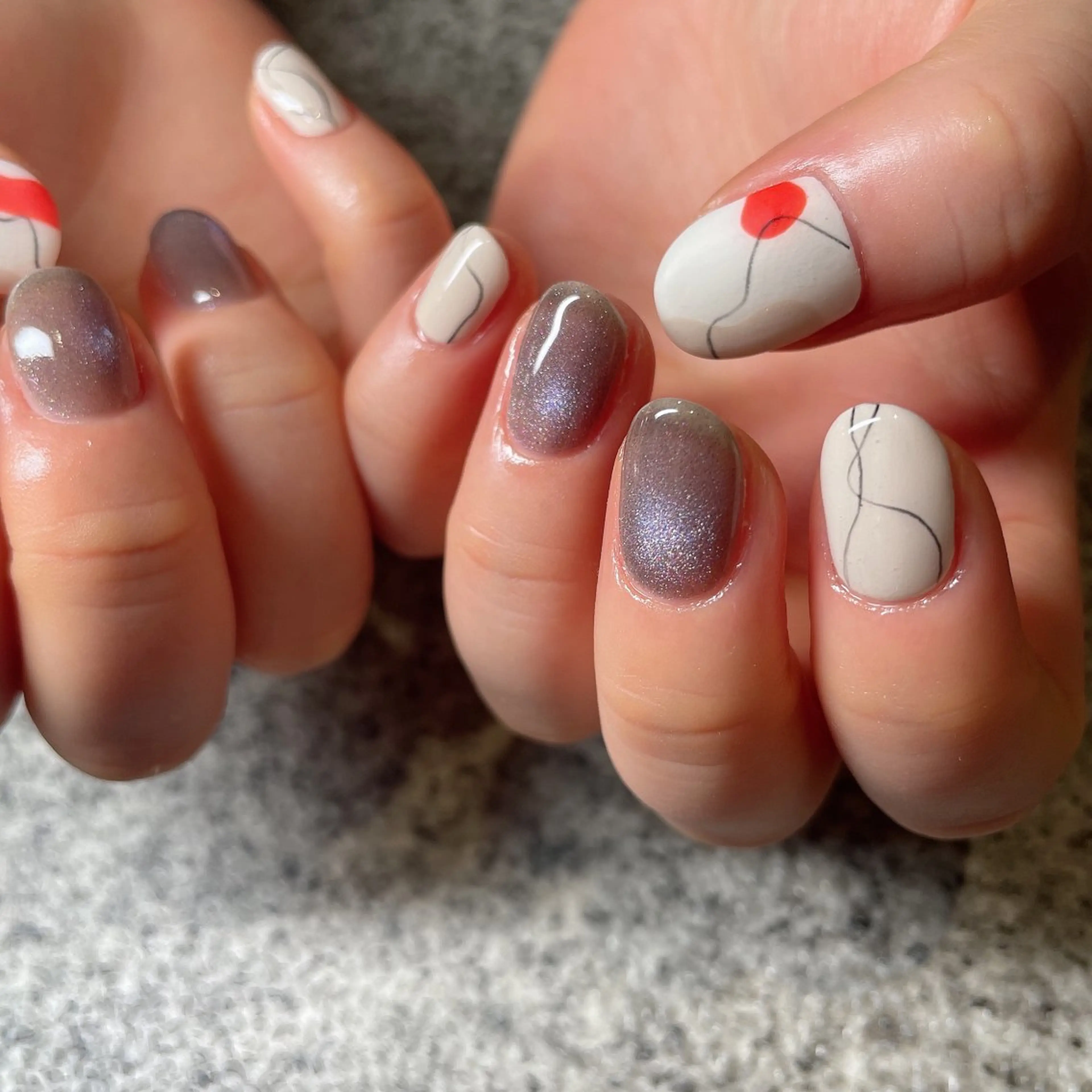 ネイル ハンドネイル lilbondir. chiharuのネイルデザイン