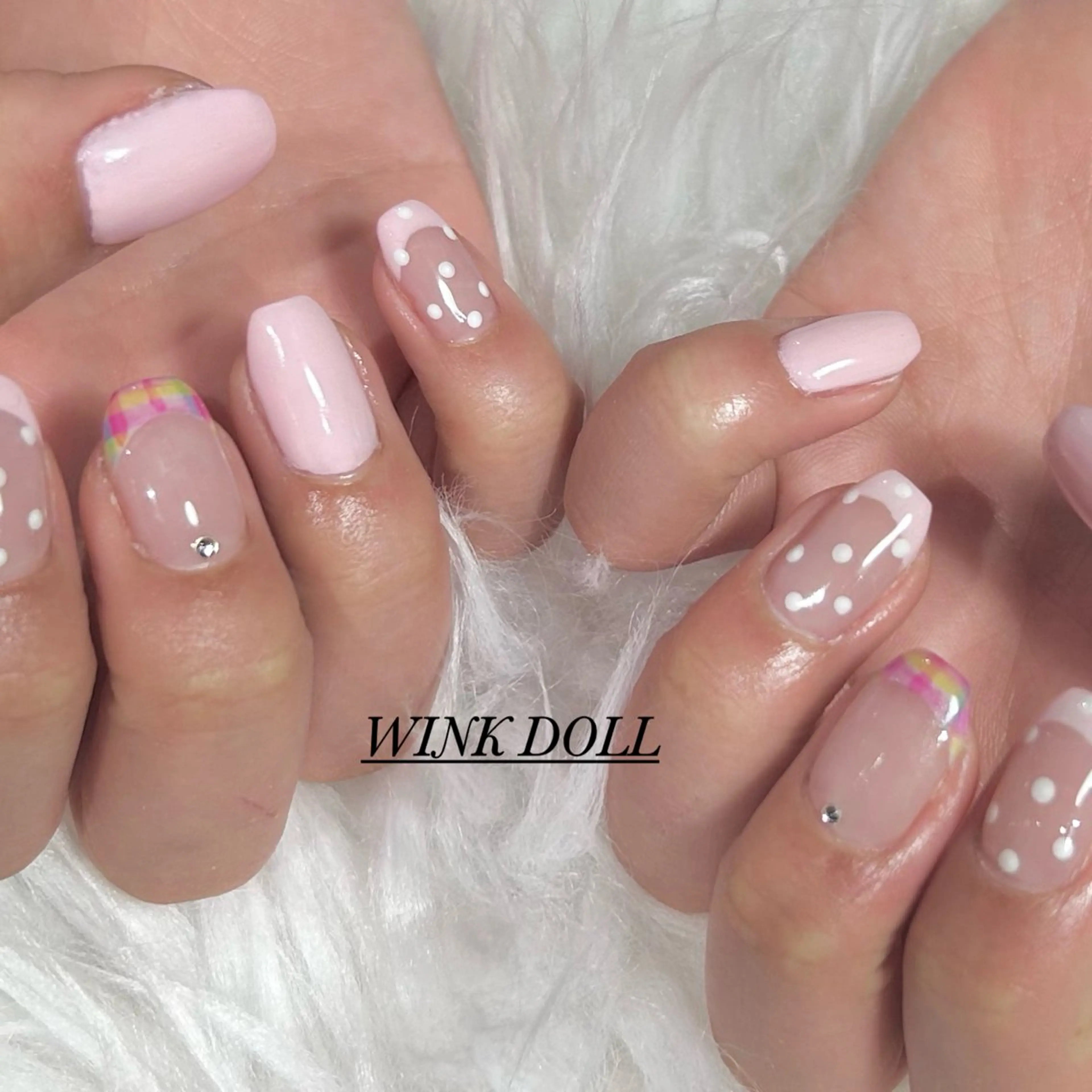 ネイル ハンドネイル WINK DOLL 🌹MIRAIのネイルデザイン