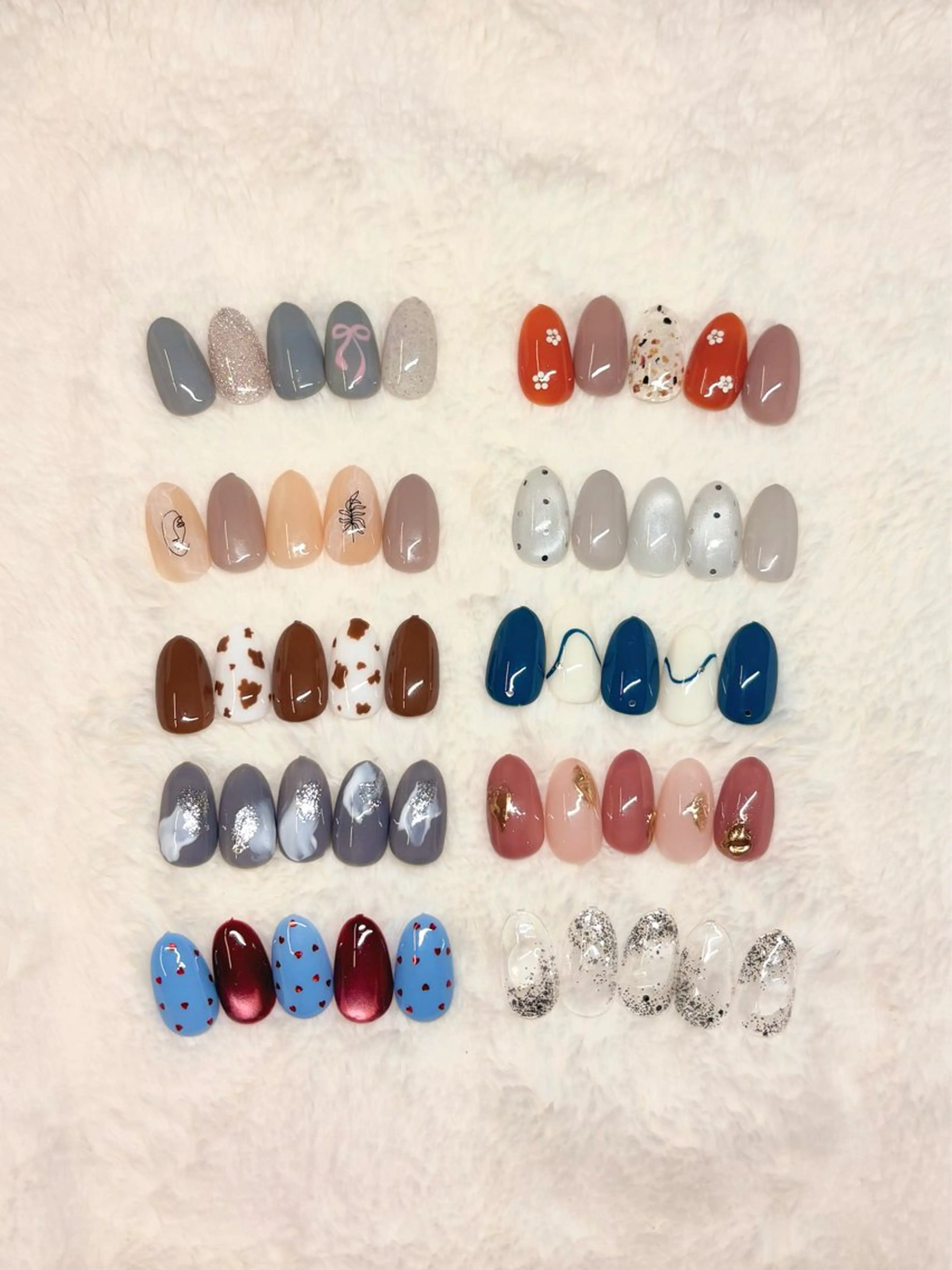 ネイル ハンドネイル Lea nail所属・五十部 瞳子 パラジェルのネイルデザイン