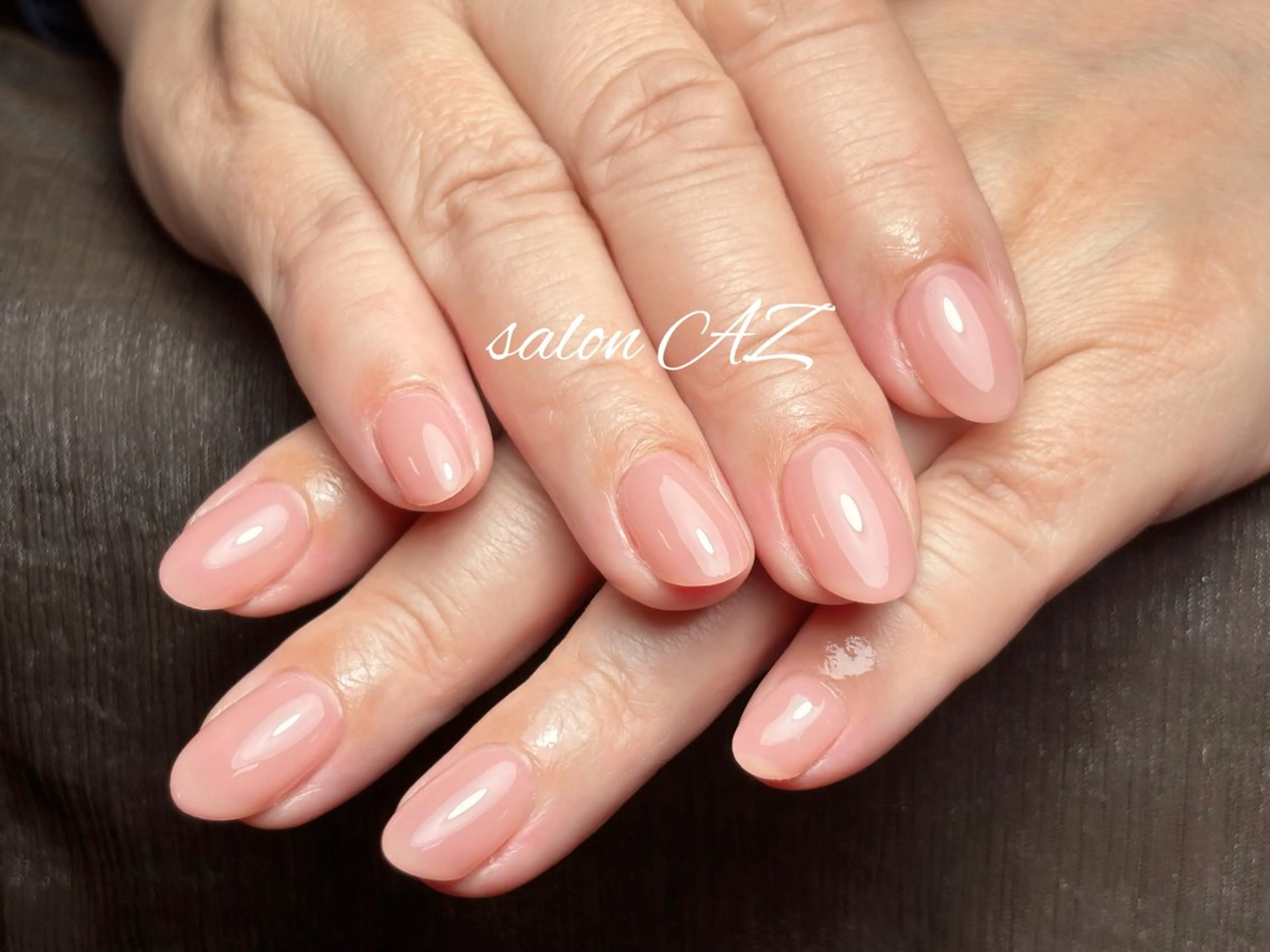 ネイル 桜ネイル 長さ出し フットネイル フレンチネイル ジェルネイル salon AZのネイルデザイン