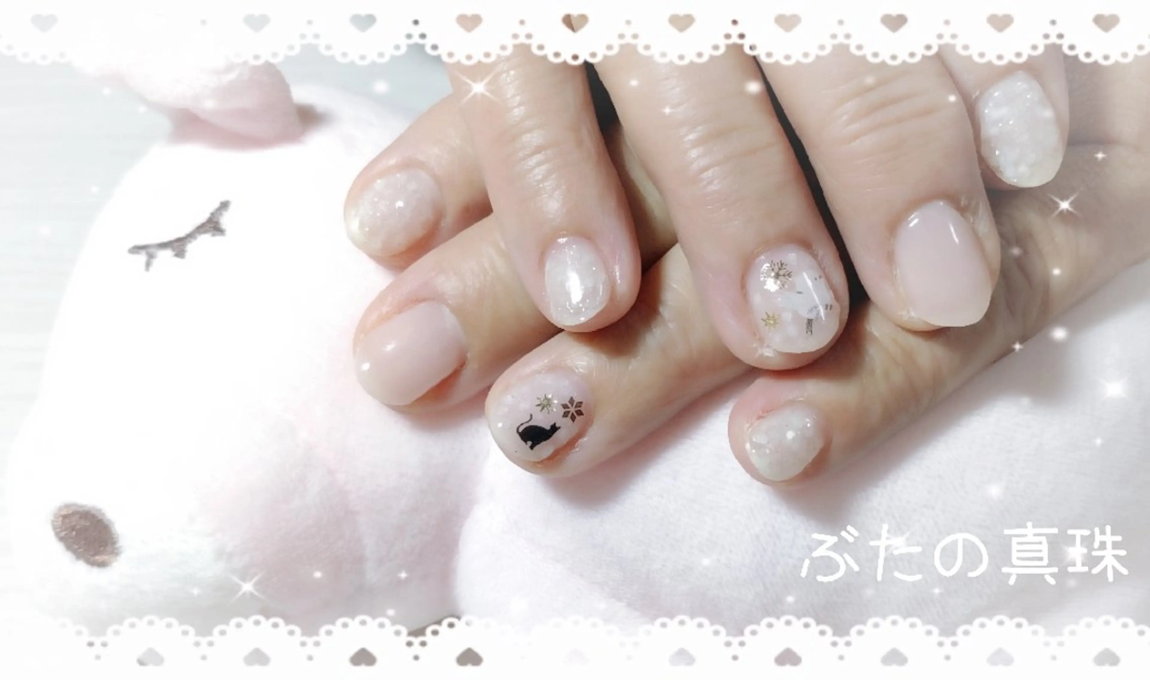 ネイル ハンドネイル 林 珠里のネイルデザイン