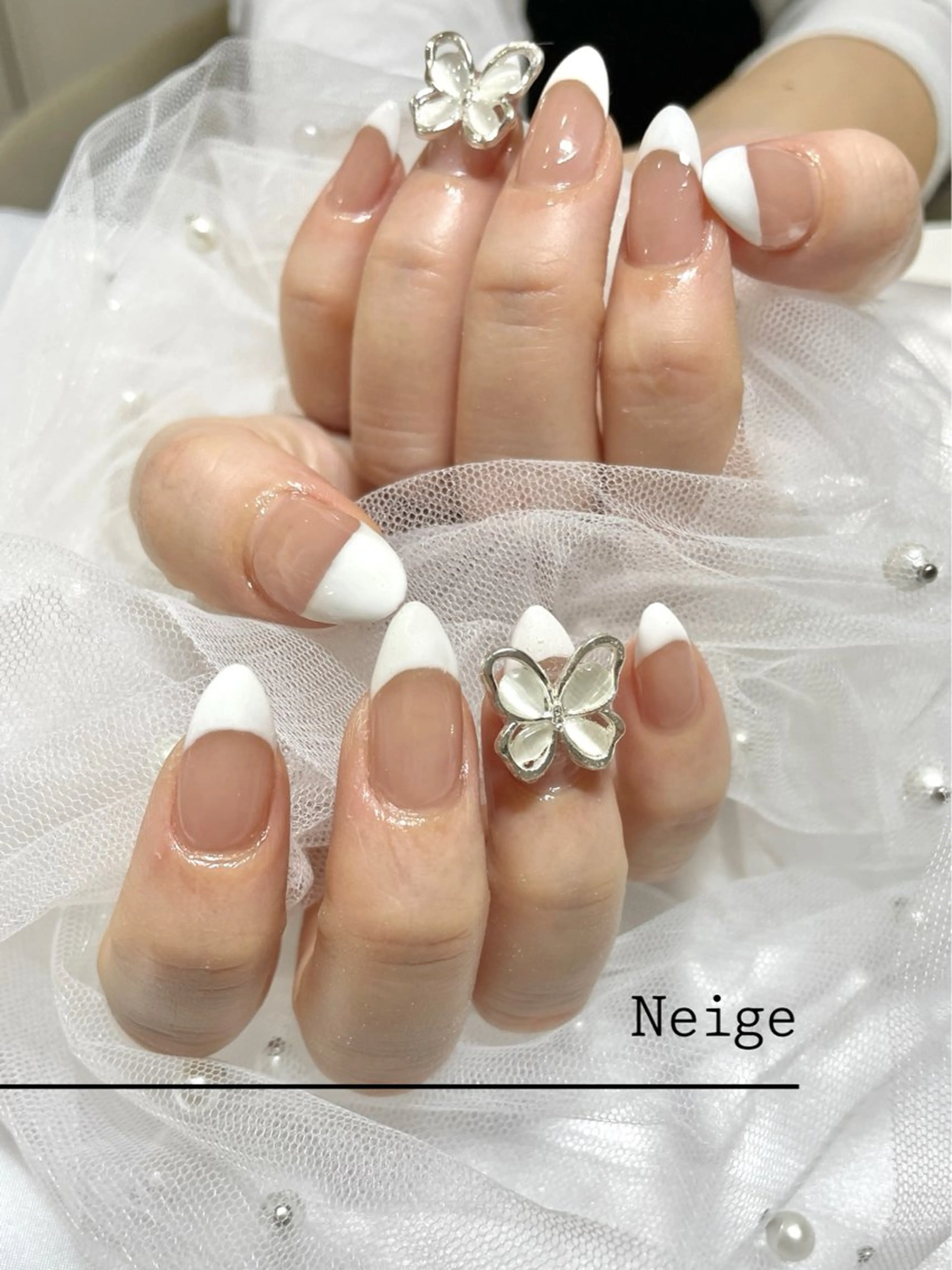ネイル ハンドネイル Neige 𓂃 aiのネイルデザイン