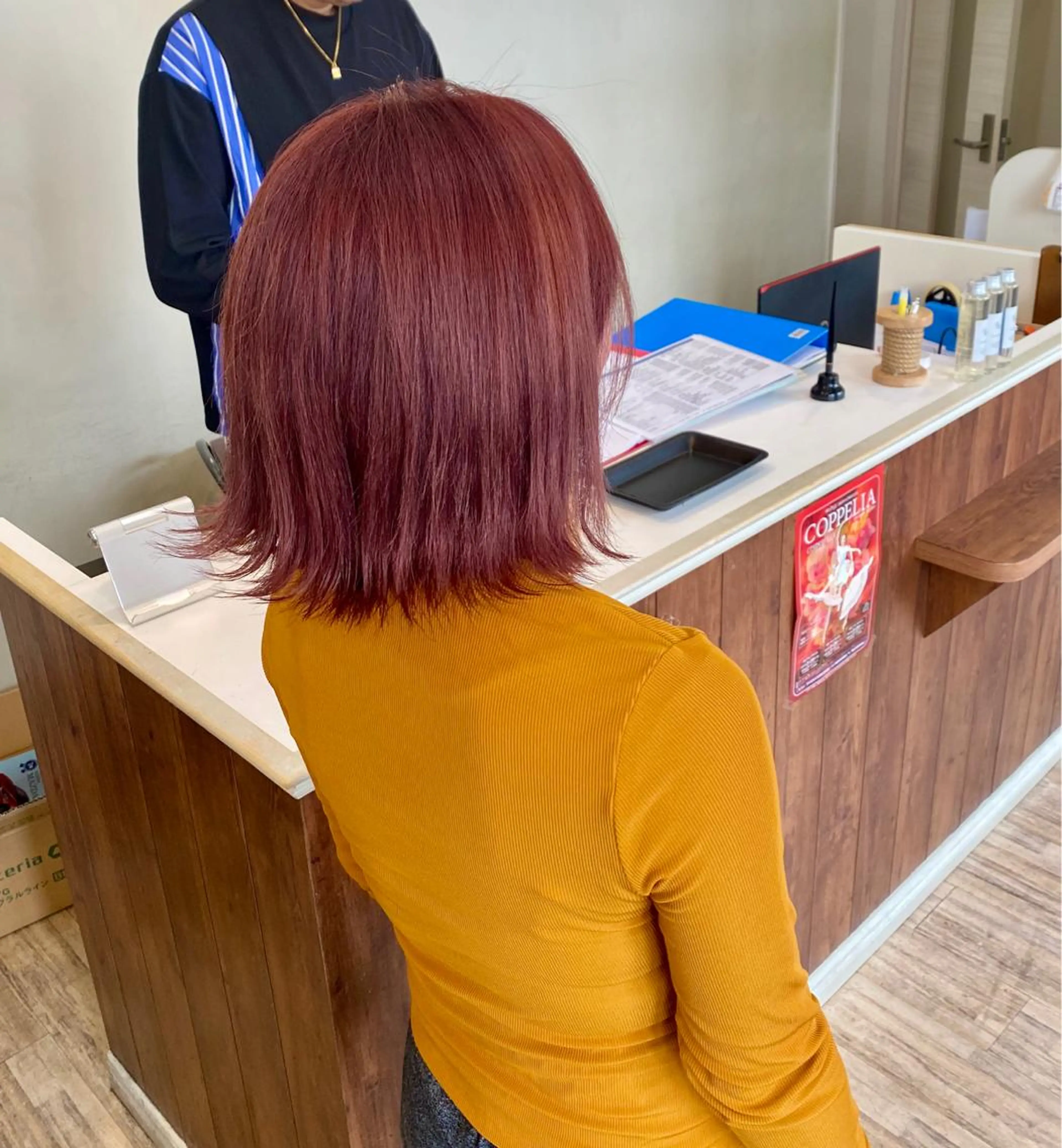 カラー SALOWIN栄 高須大貴のヘアスタイル