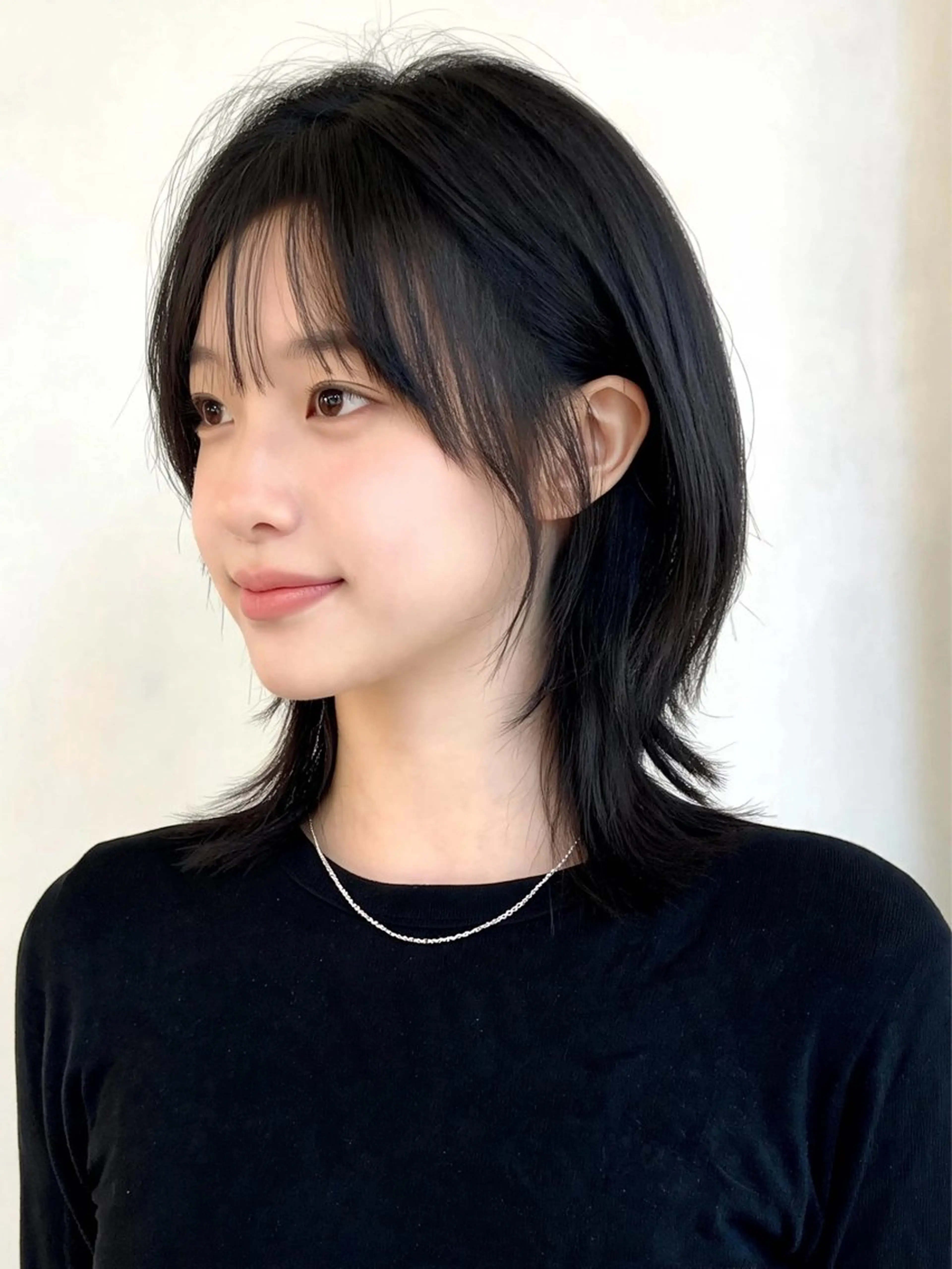 ショート カラー アディクシーカラー 透明感カラー くびれヘア 顔まわりレイヤー 韓国風ヘア カット ヘアカラー 韓国レイヤーカット 🫧大阪梅田レイヤーのヘアスタイル