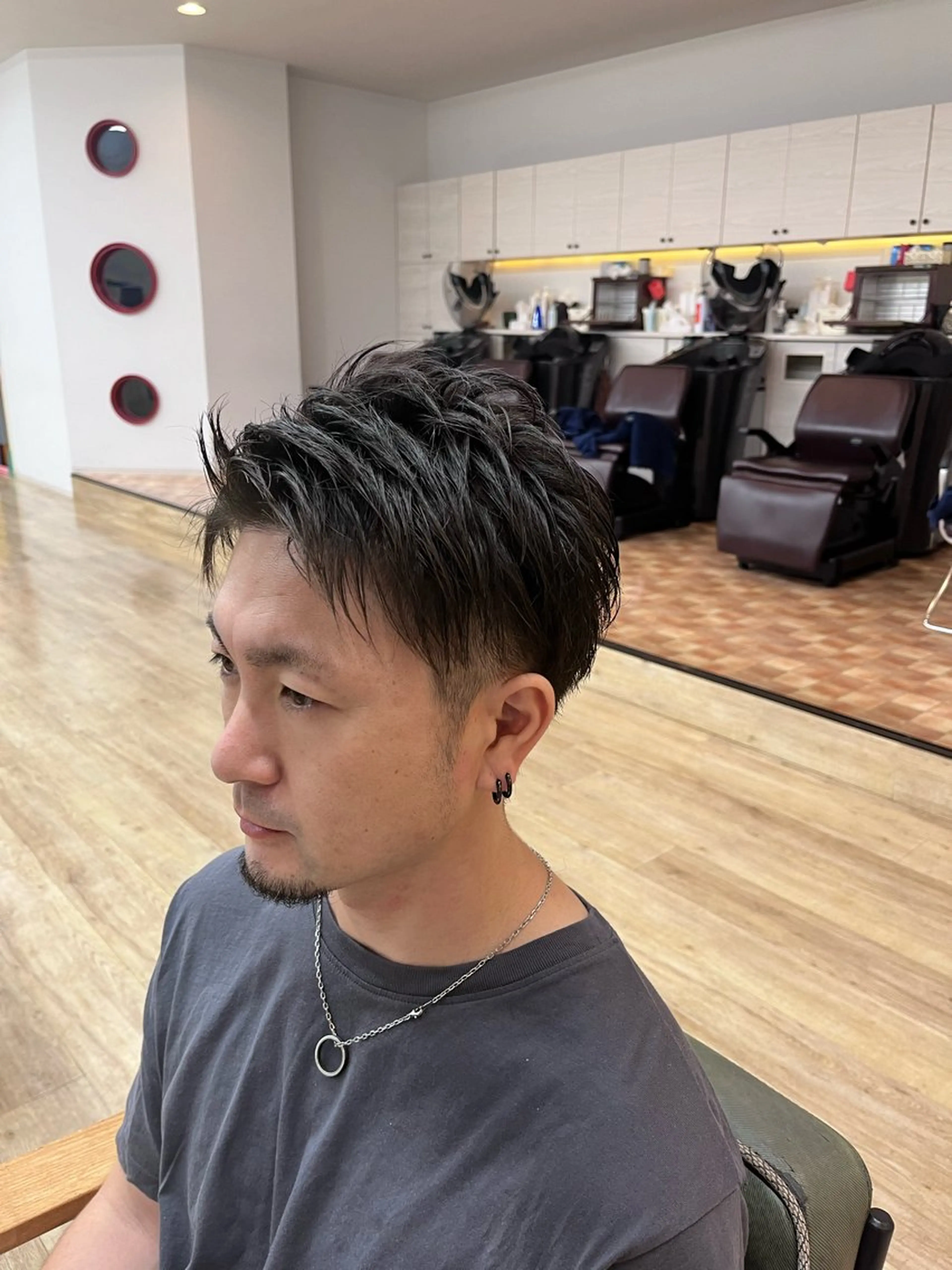 ショート メンズ 田尾 凌雅のヘアスタイル