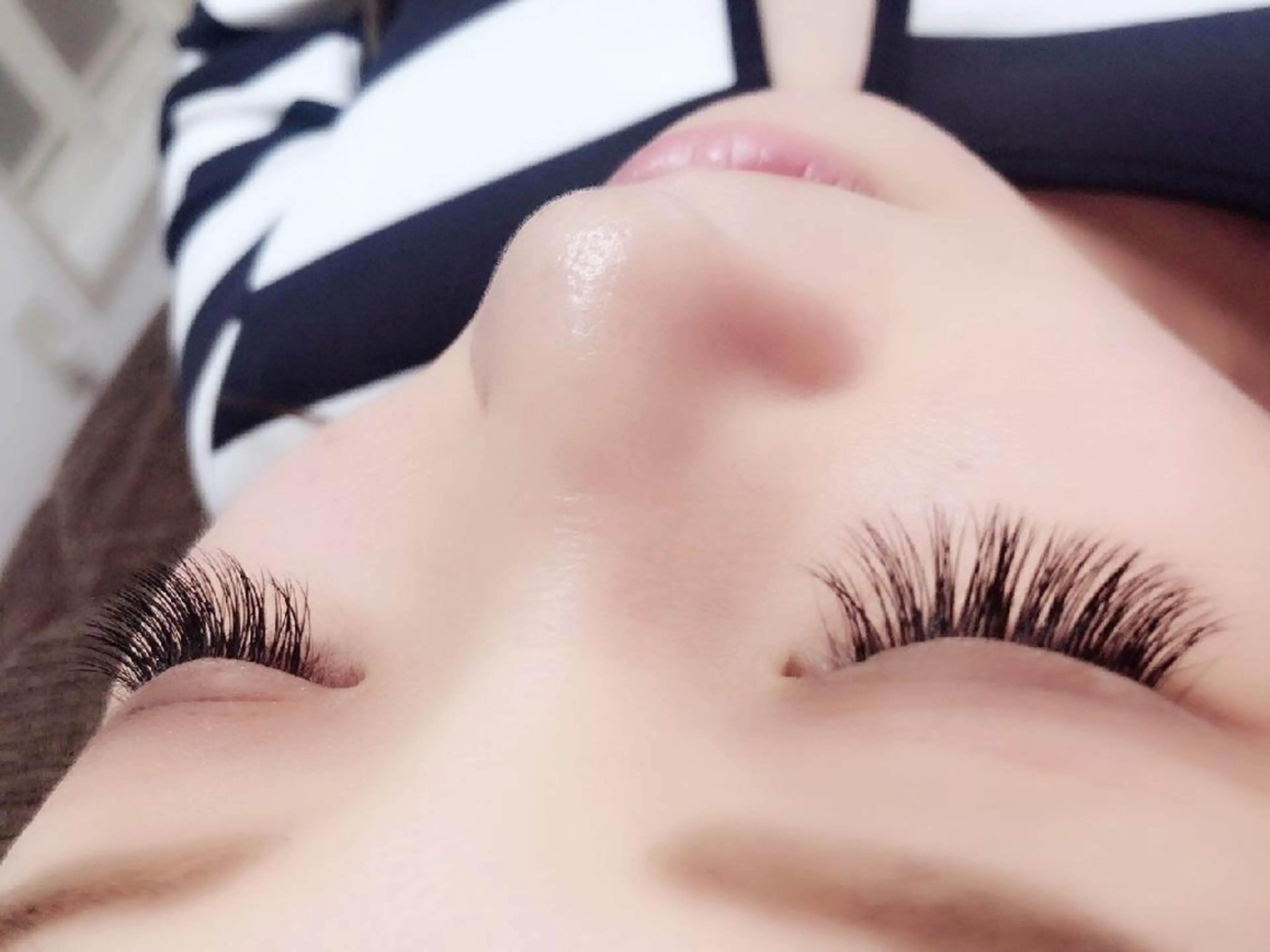 マツエク・マツパ 付け放題 フラットラッシュ ナチュラル セーブル 下まつげエクステ 吉岡 ゆうなのマツエク・マツパデザイン