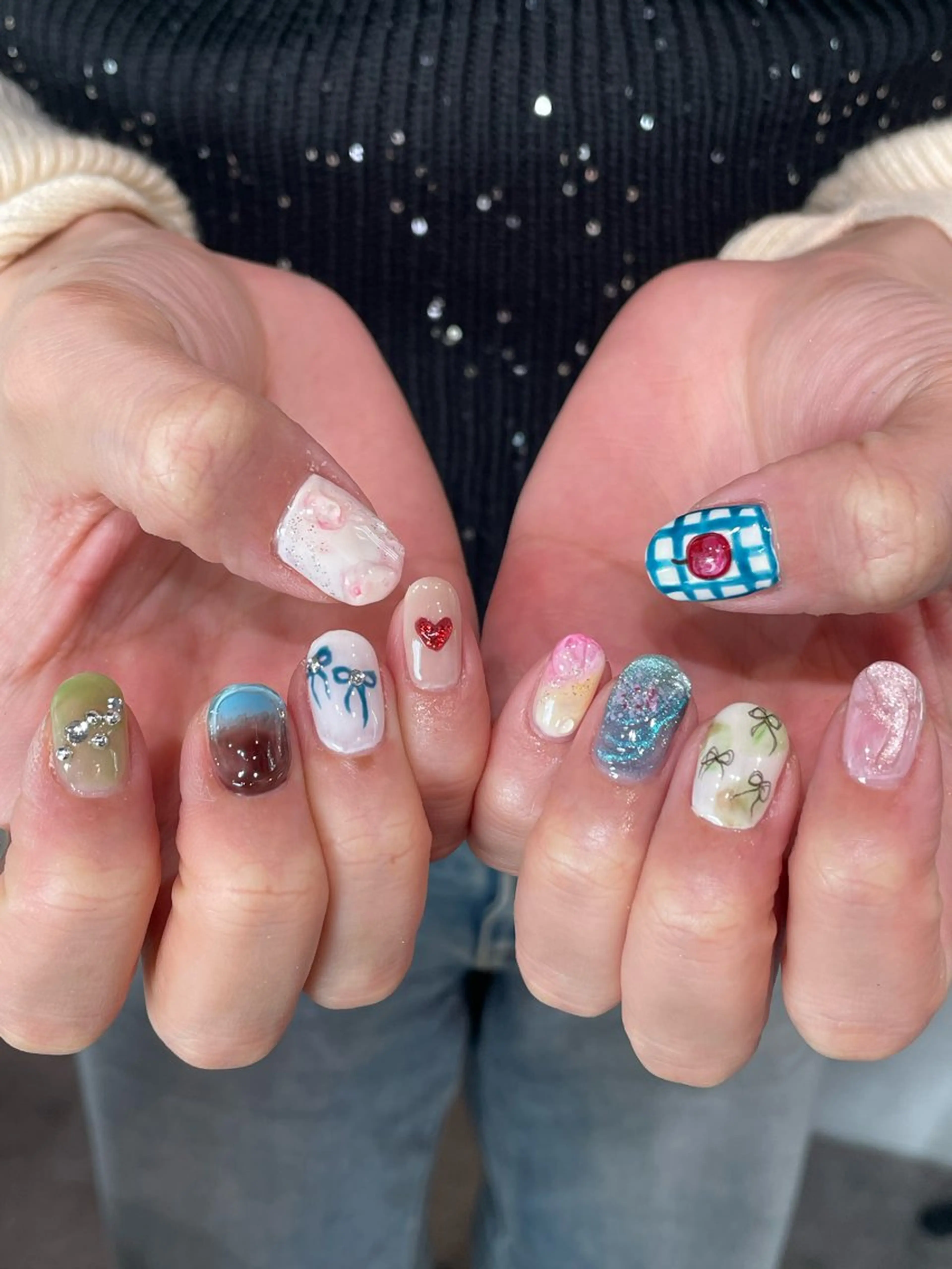 ネイル ハンドネイル ナチュラル透明感🌱 小山美樹子のヘアスタイル