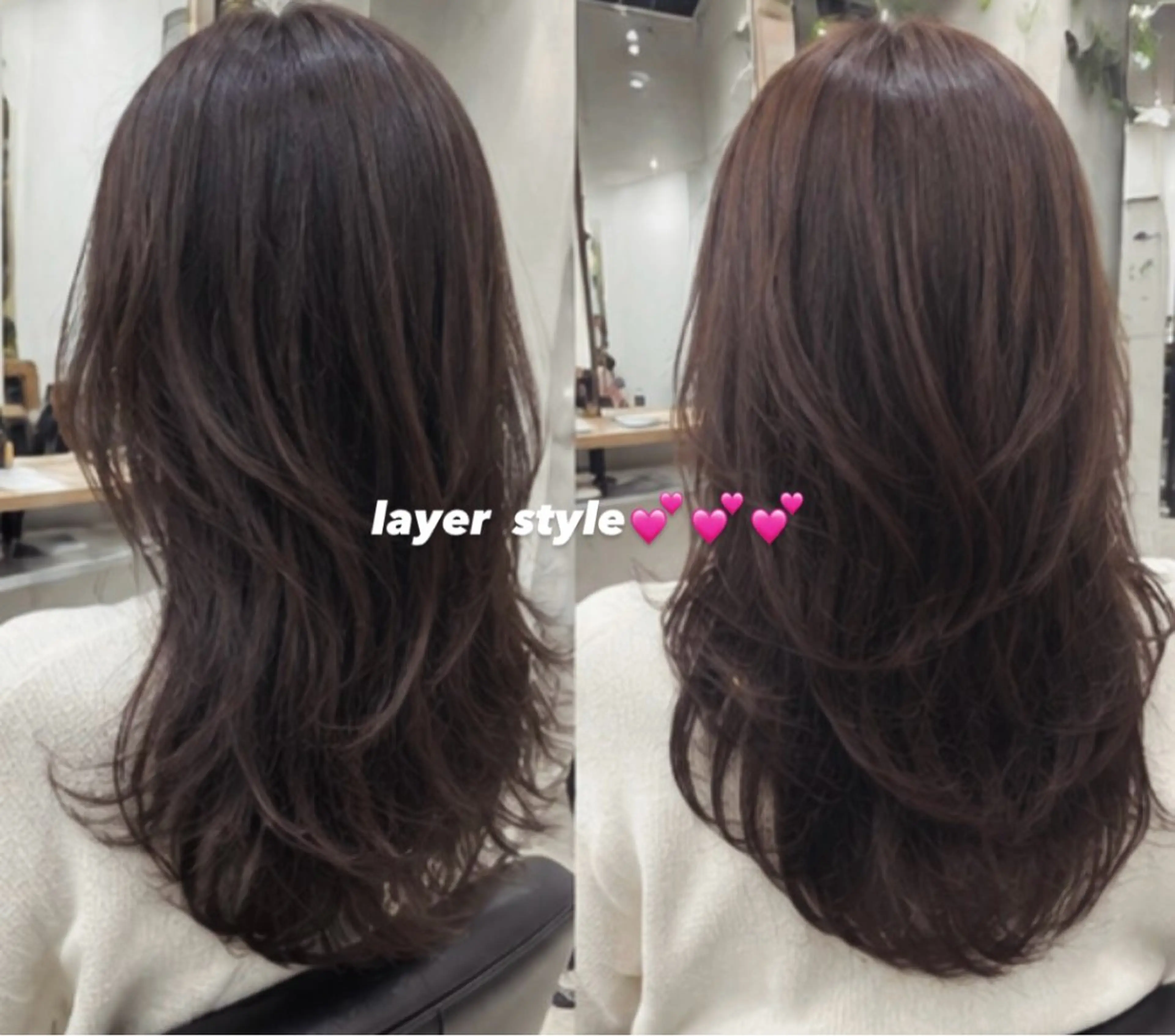 カット ヘアカラー 🩶相模大野透明感 カラーSAKURAのヘアスタイル