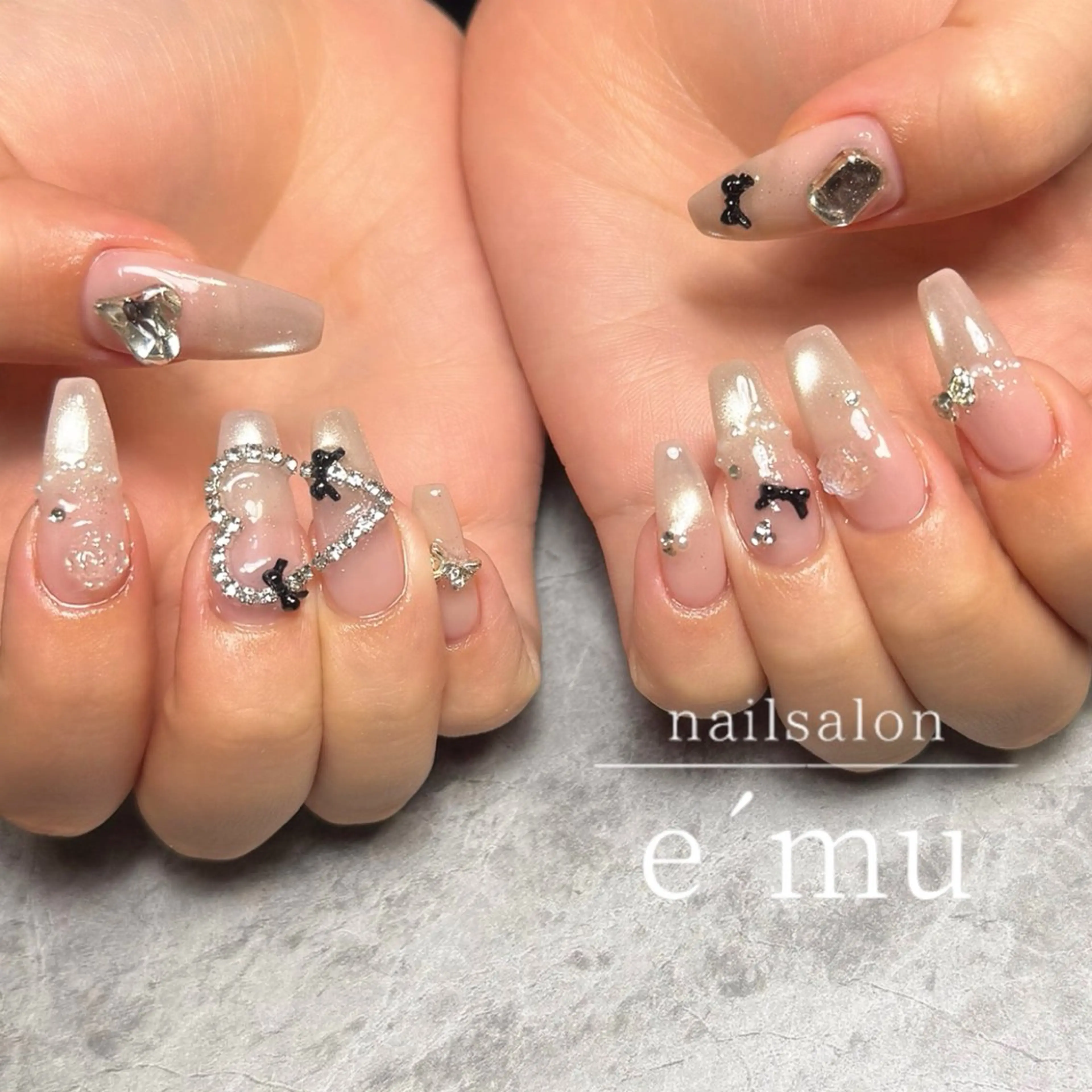 ネイル ハンドネイル nailsalon e´muのネイルデザイン