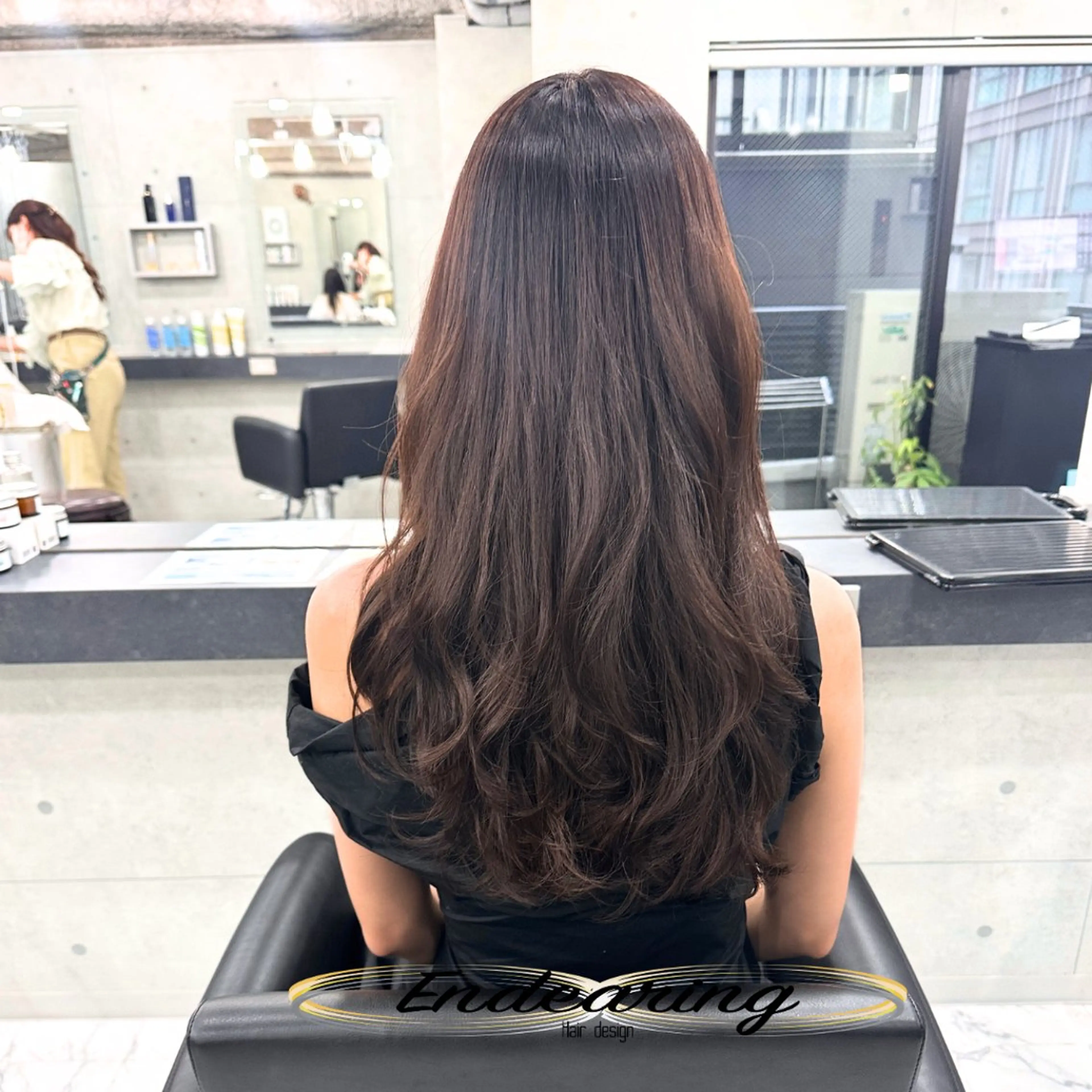 パーマ デジタルパーマ カット パーマ Endearing 銀座/レイヤーカットのヘアスタイル