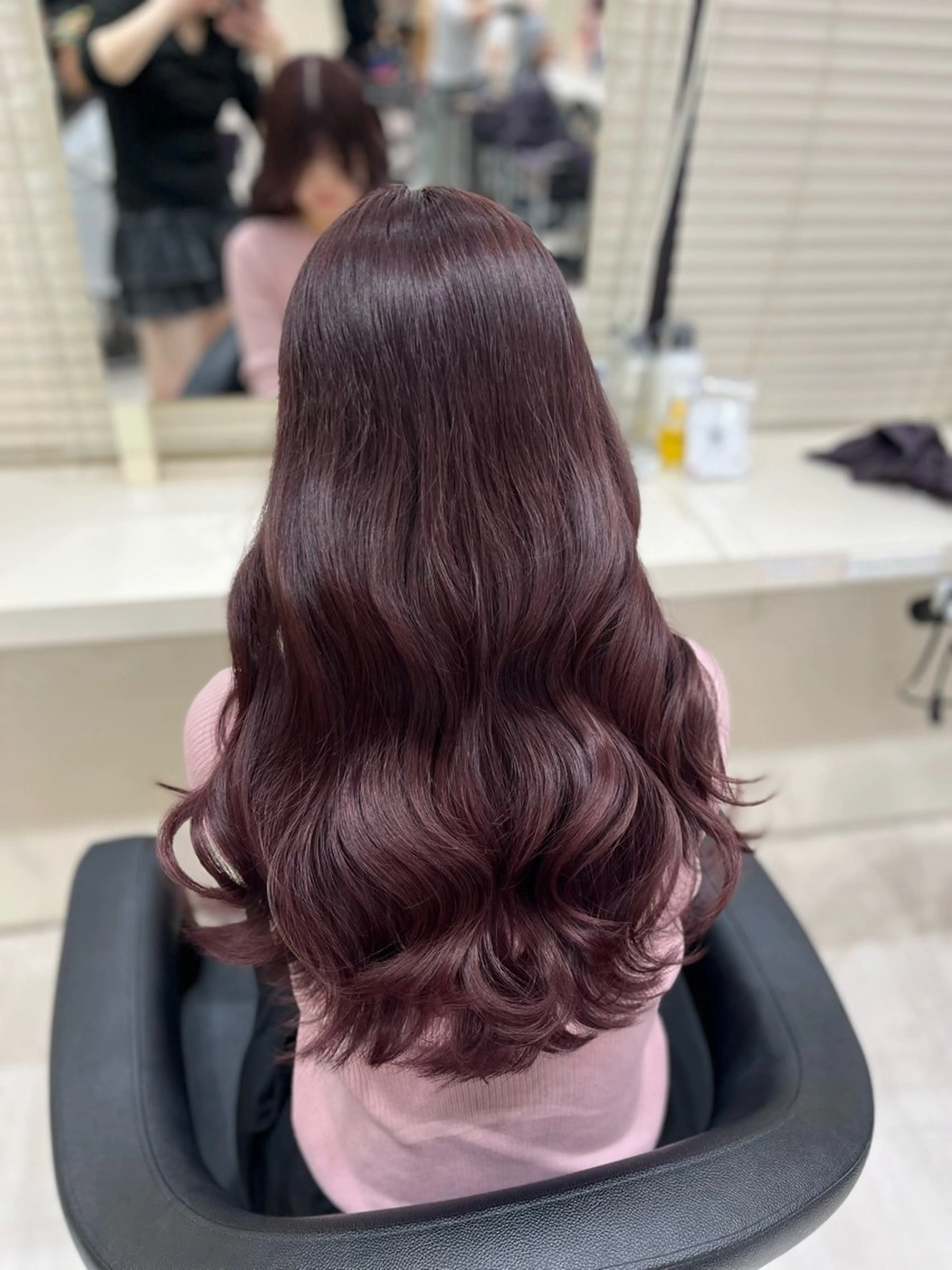 カラー ヘアカラー トリートメント ベージュ・ラベンダー カラー🎀りりのヘアスタイル