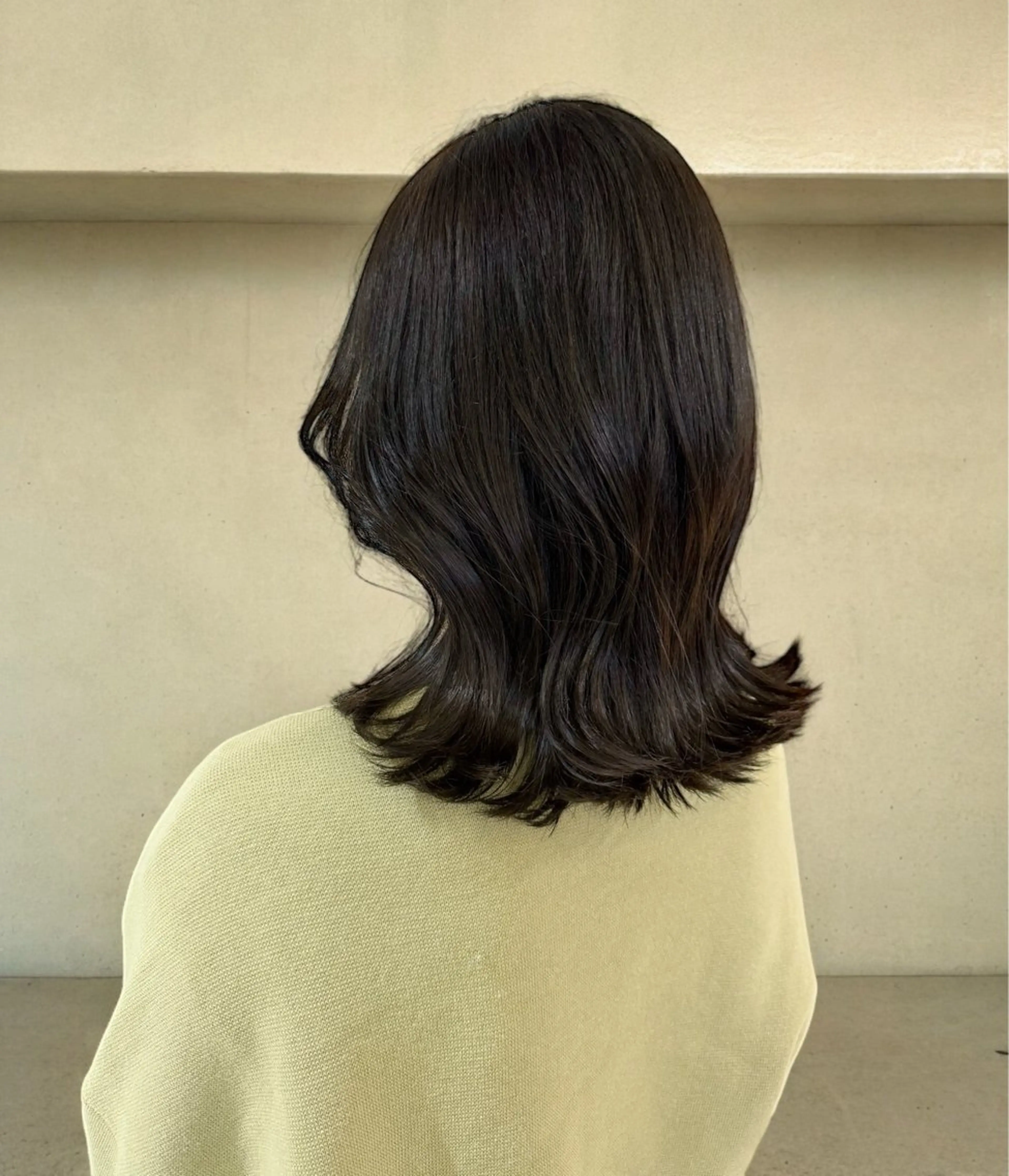 ミディアム 髪質改善メニュー 長井 美佐子のヘアスタイル