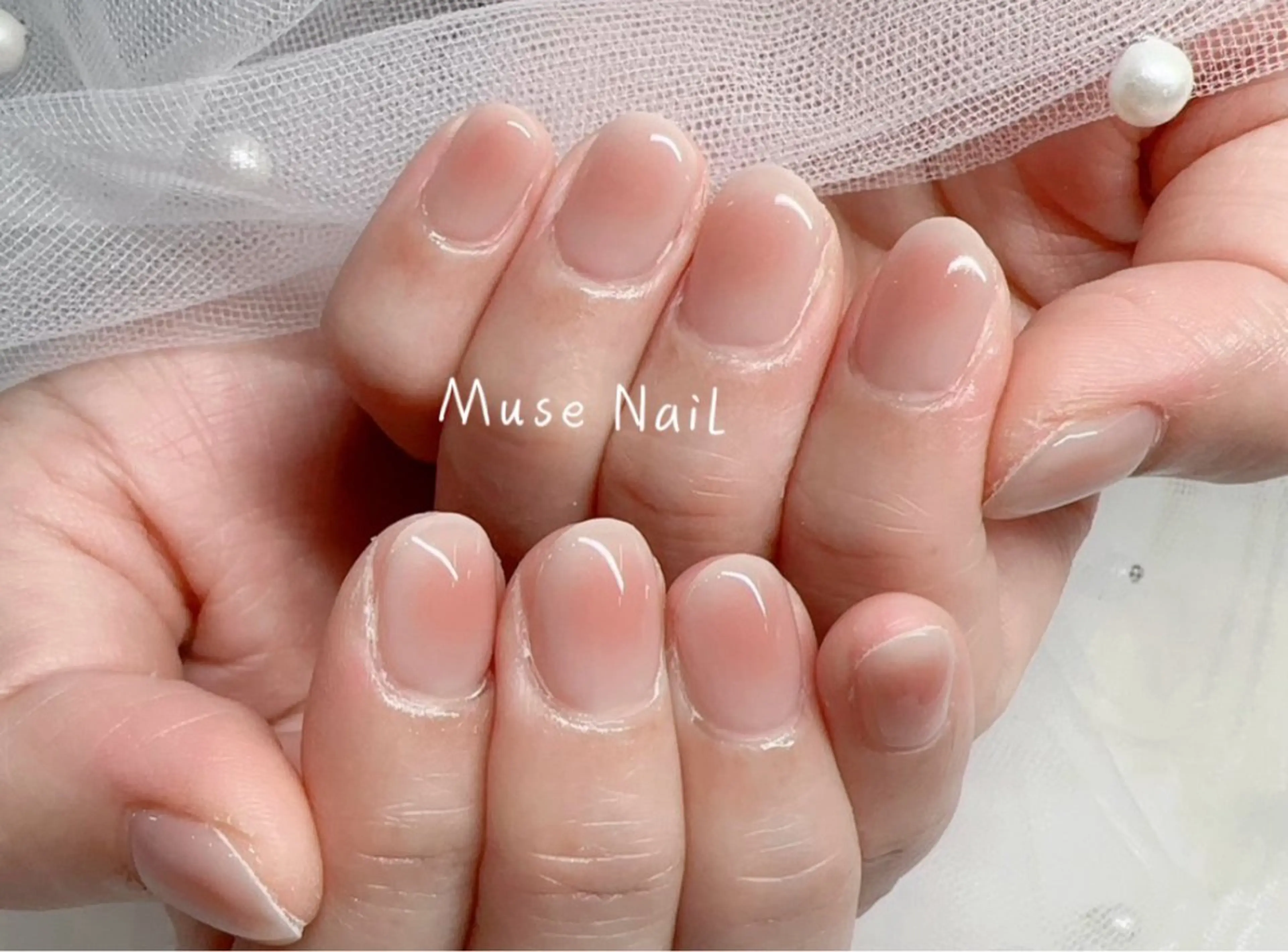ネイル チークネイル muse nailのネイルデザイン