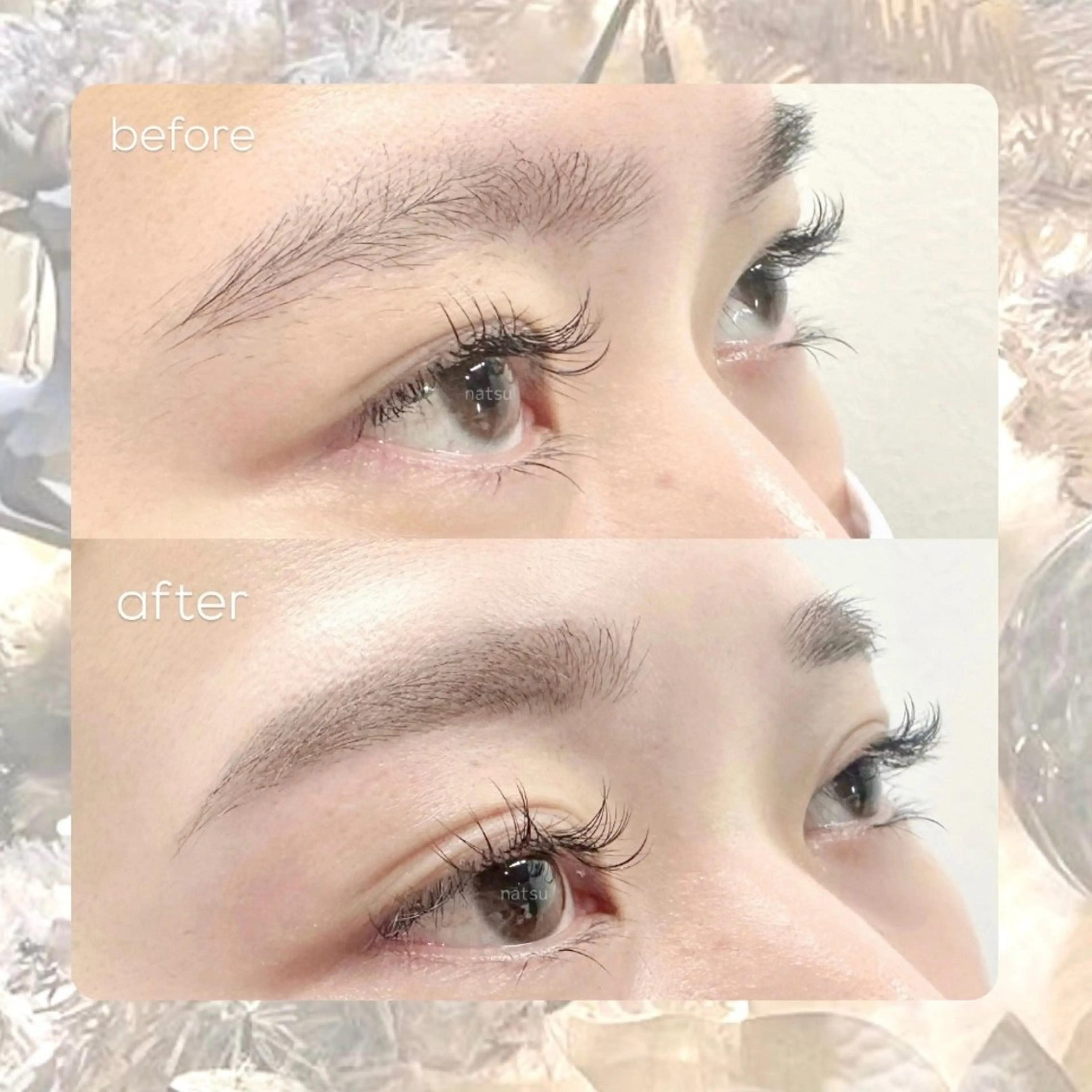 アイブロウ ワックス脱毛 眉カット その他(アイブロウ) WHITE EYE natsumi‎🤍の眉毛・アイブロウイメージ