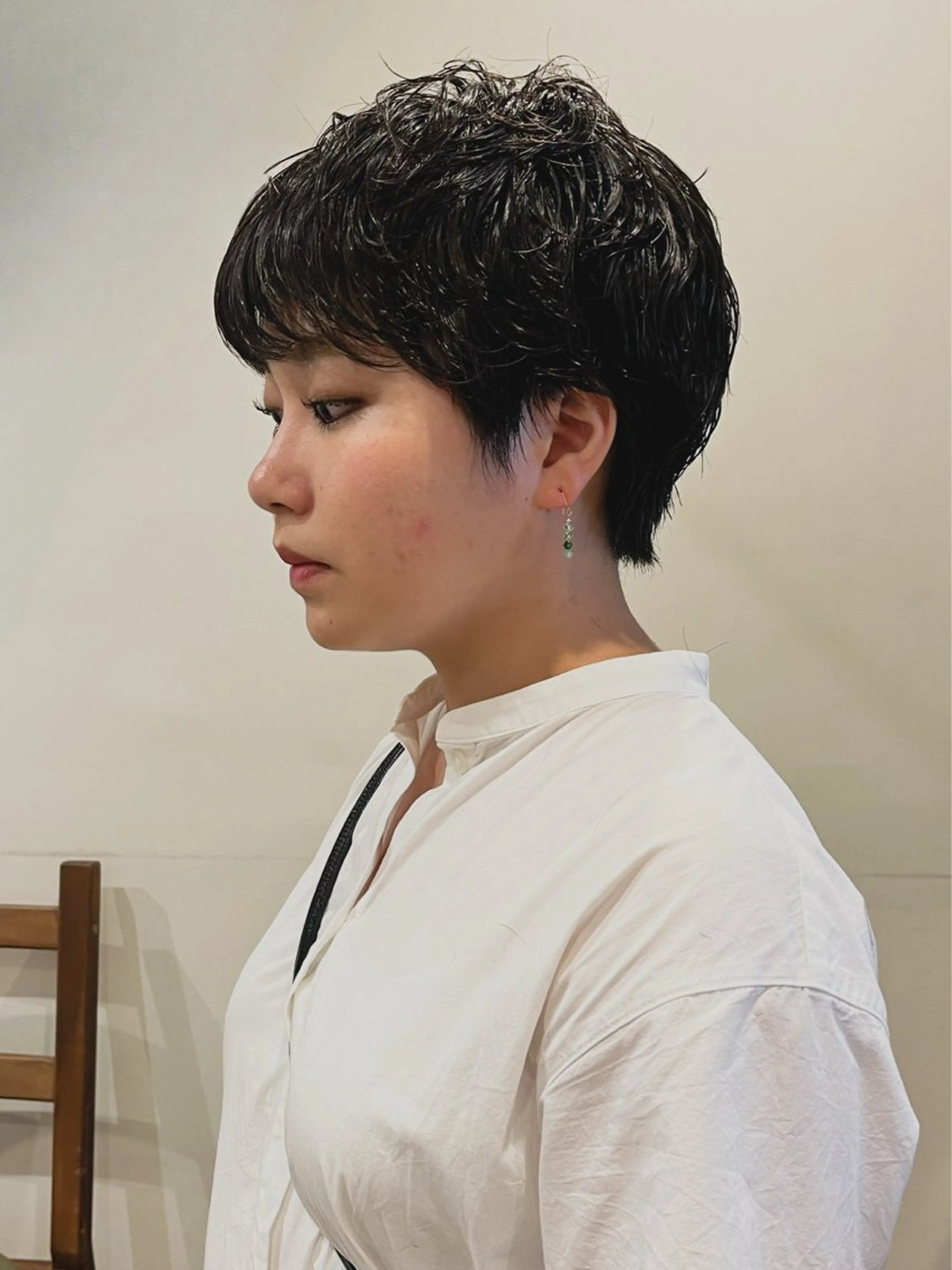 ショート パーマ rimi/ショート /透明感カラーのヘアスタイル