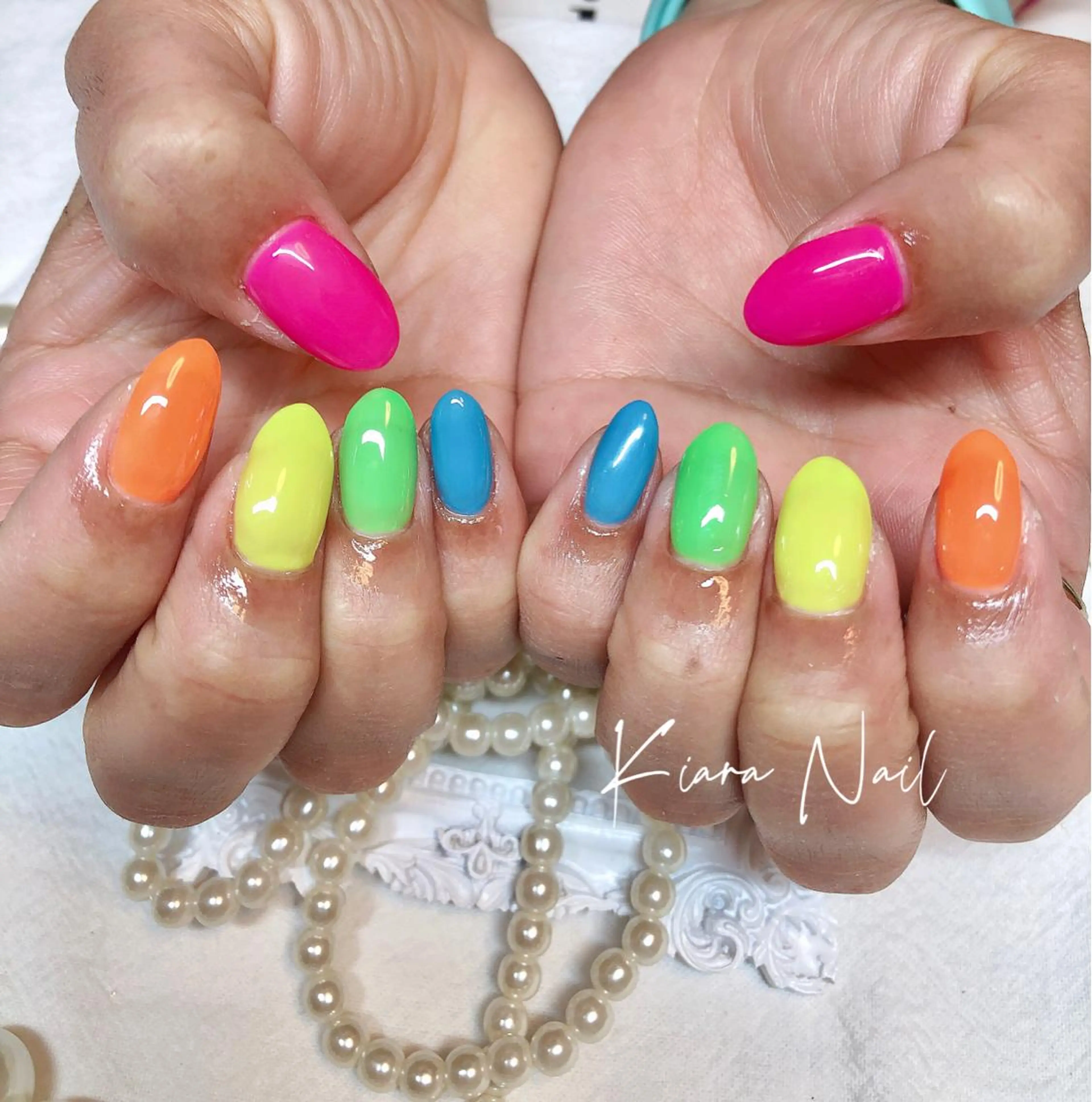 ネイル ワンカラーネイル 🍭Kiara Nail🍭のネイルデザイン