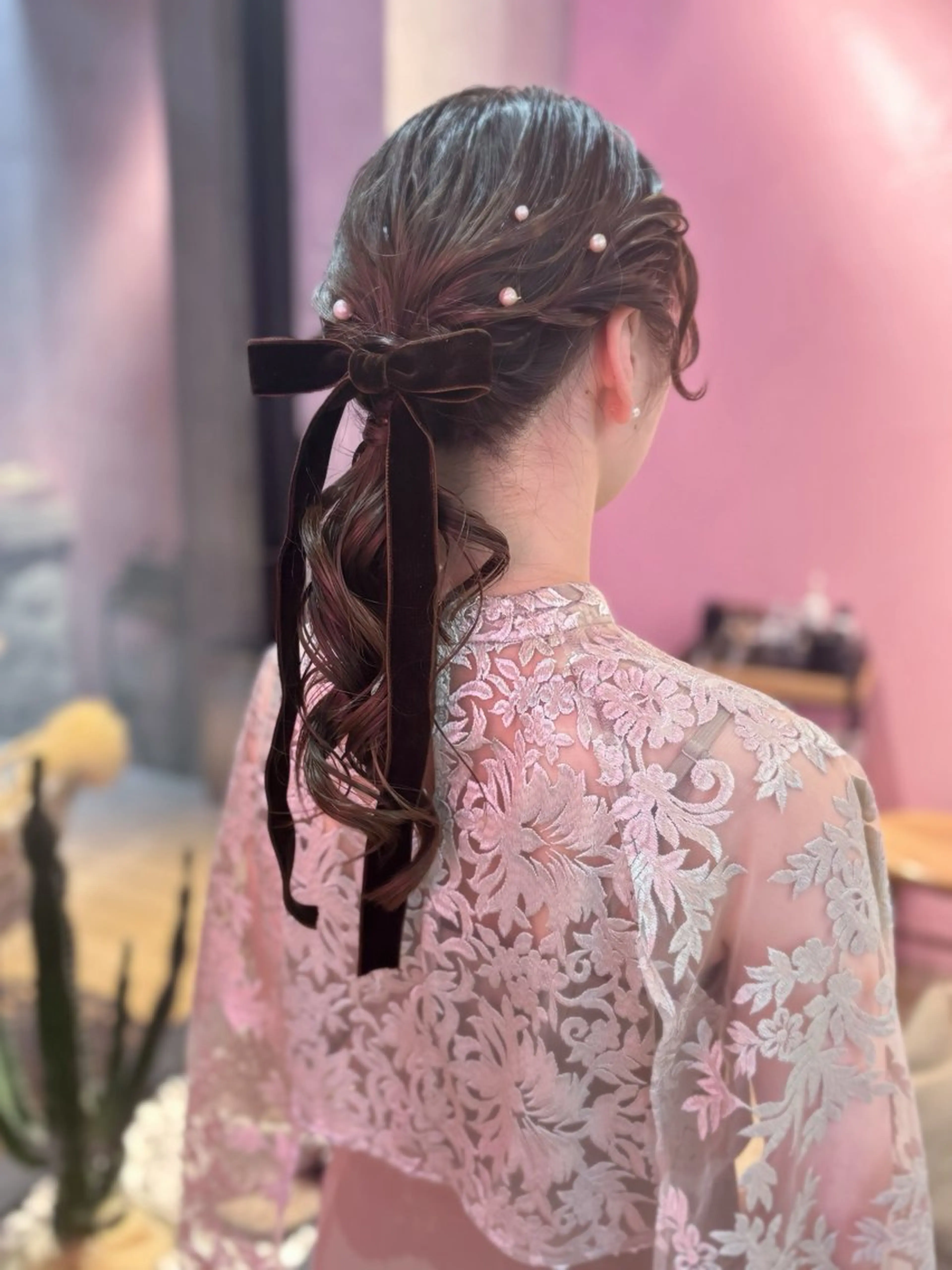 ロング ヘアアレンジ ヘアセット カット モデル募集🎀あゆみのヘアスタイル