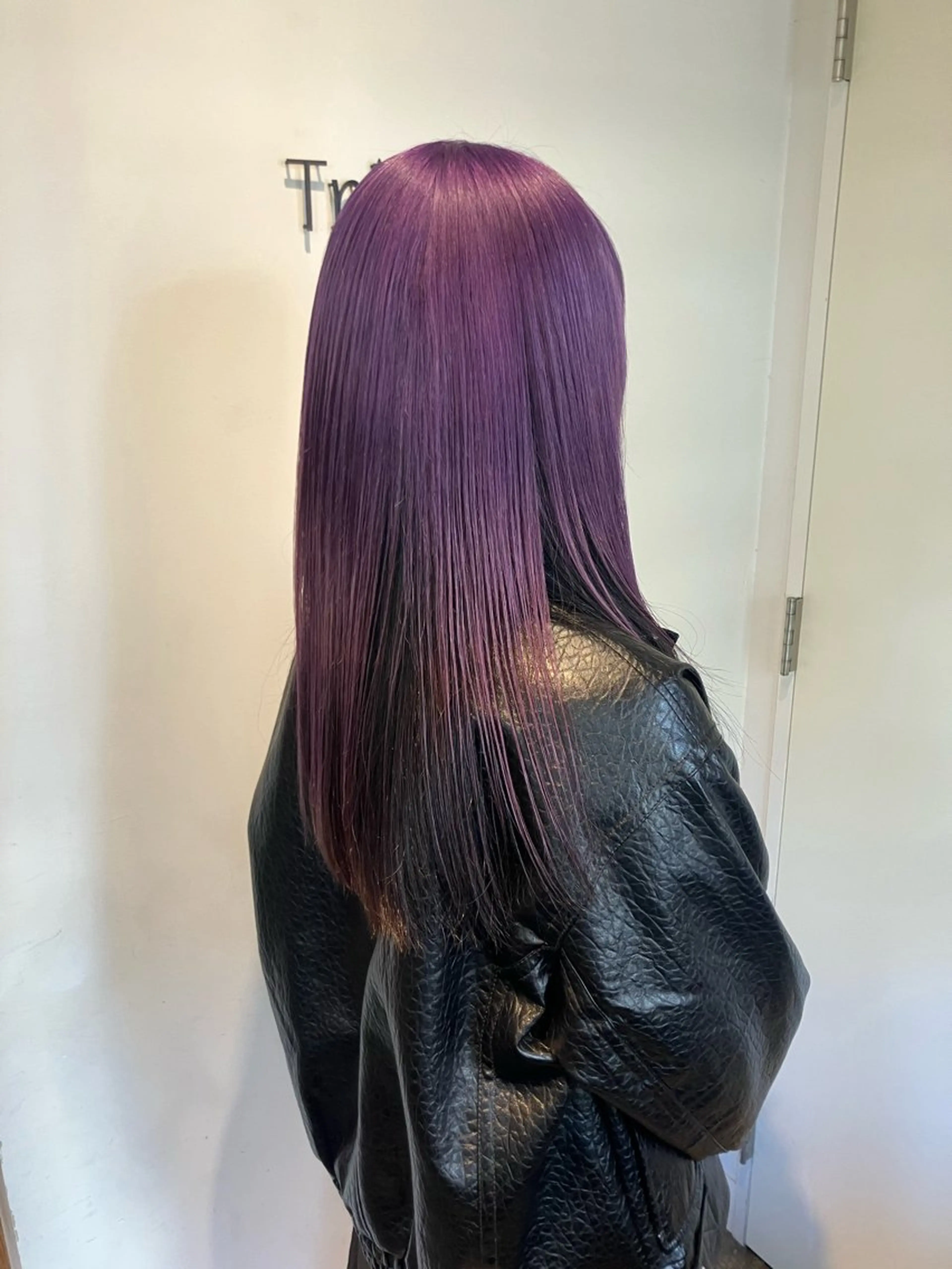 ロング カラー パープルカラー trife by  AKARA所属・trife美容師 KAZUMIのヘアスタイル