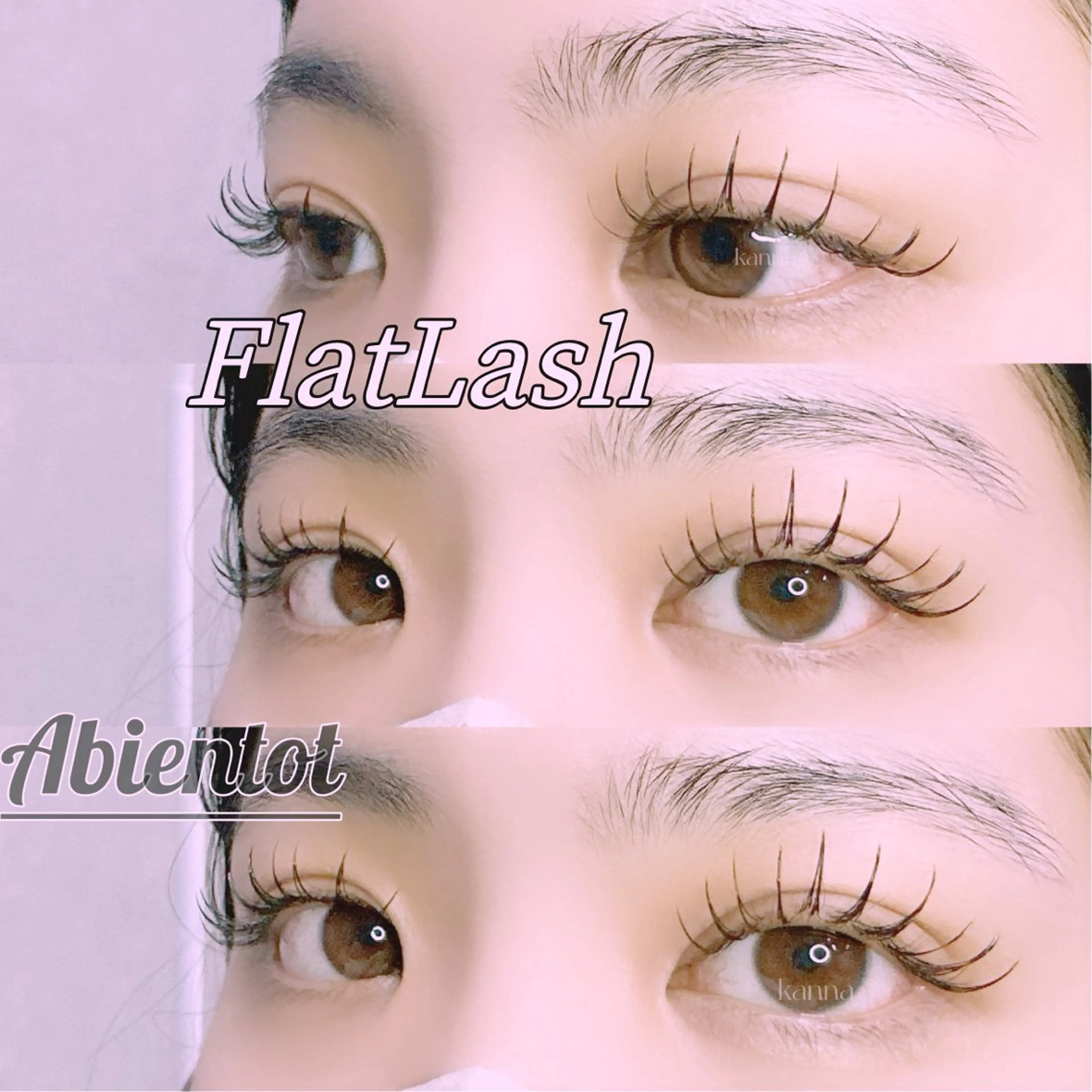 マツエク・マツパ Abientot Kannaのマツエク・マツパデザイン