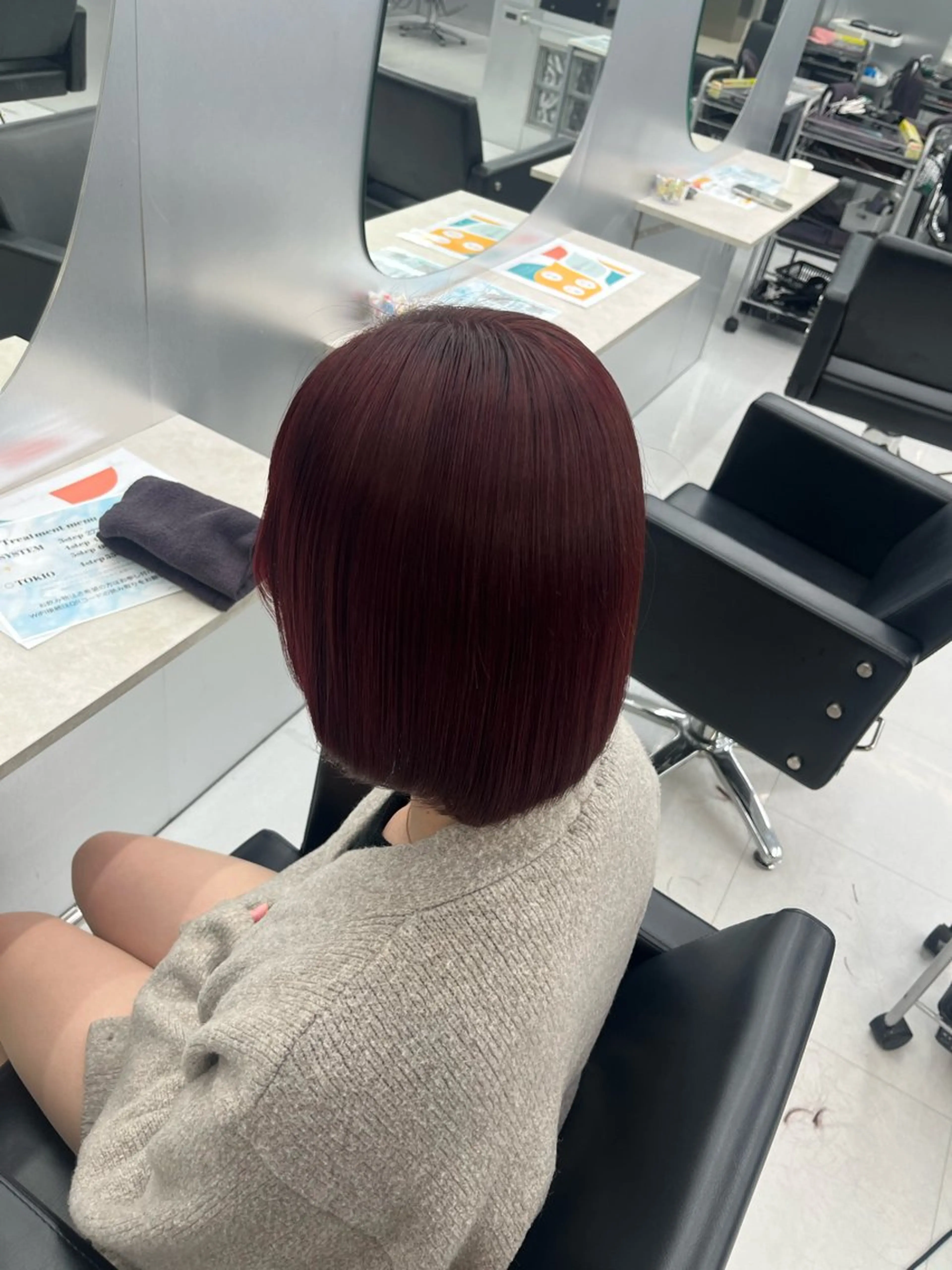 カラー pink hair 🩷mayu🩷のヘアスタイル