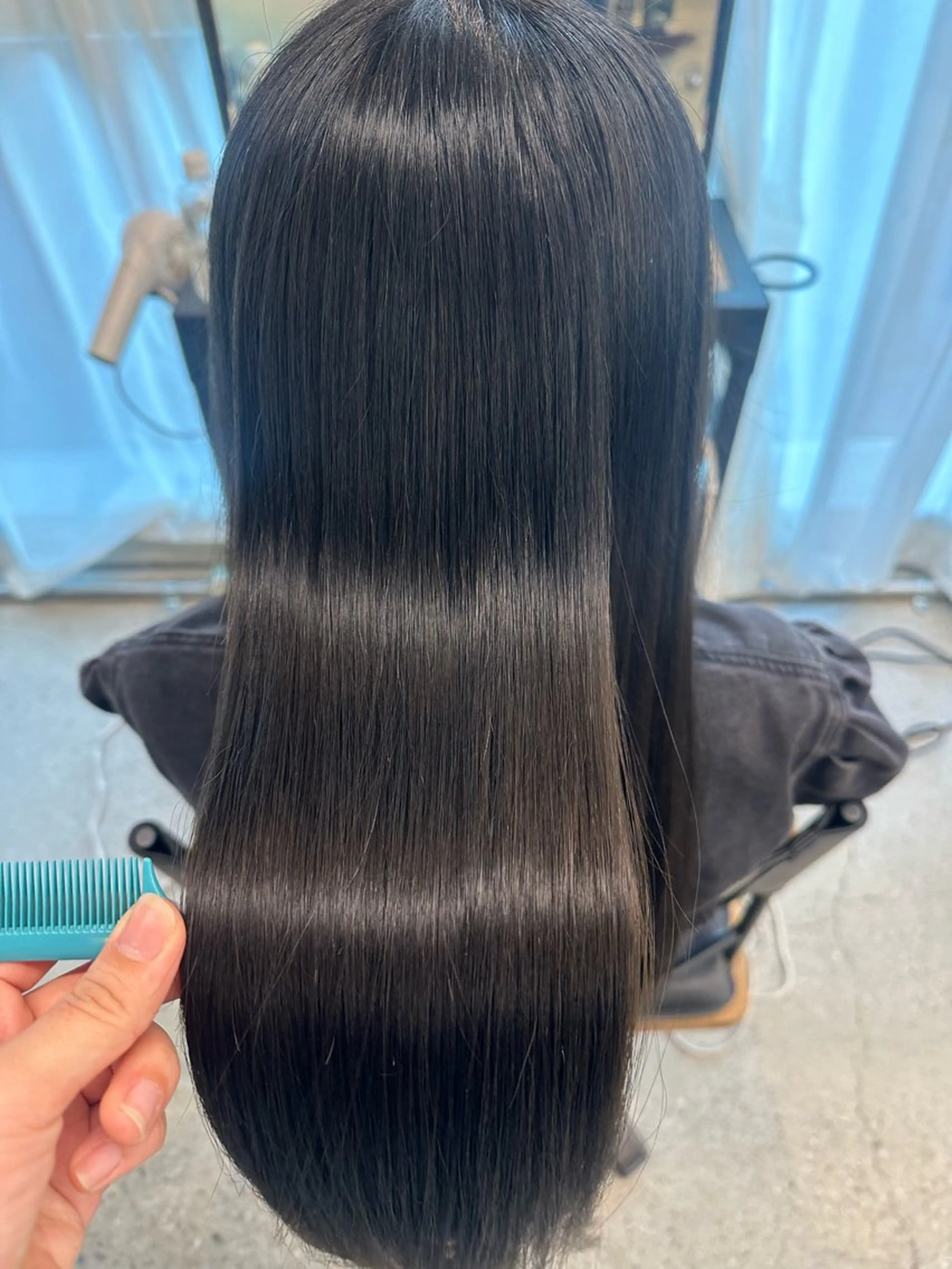 ロング 渡邉 姫奈のヘアスタイル