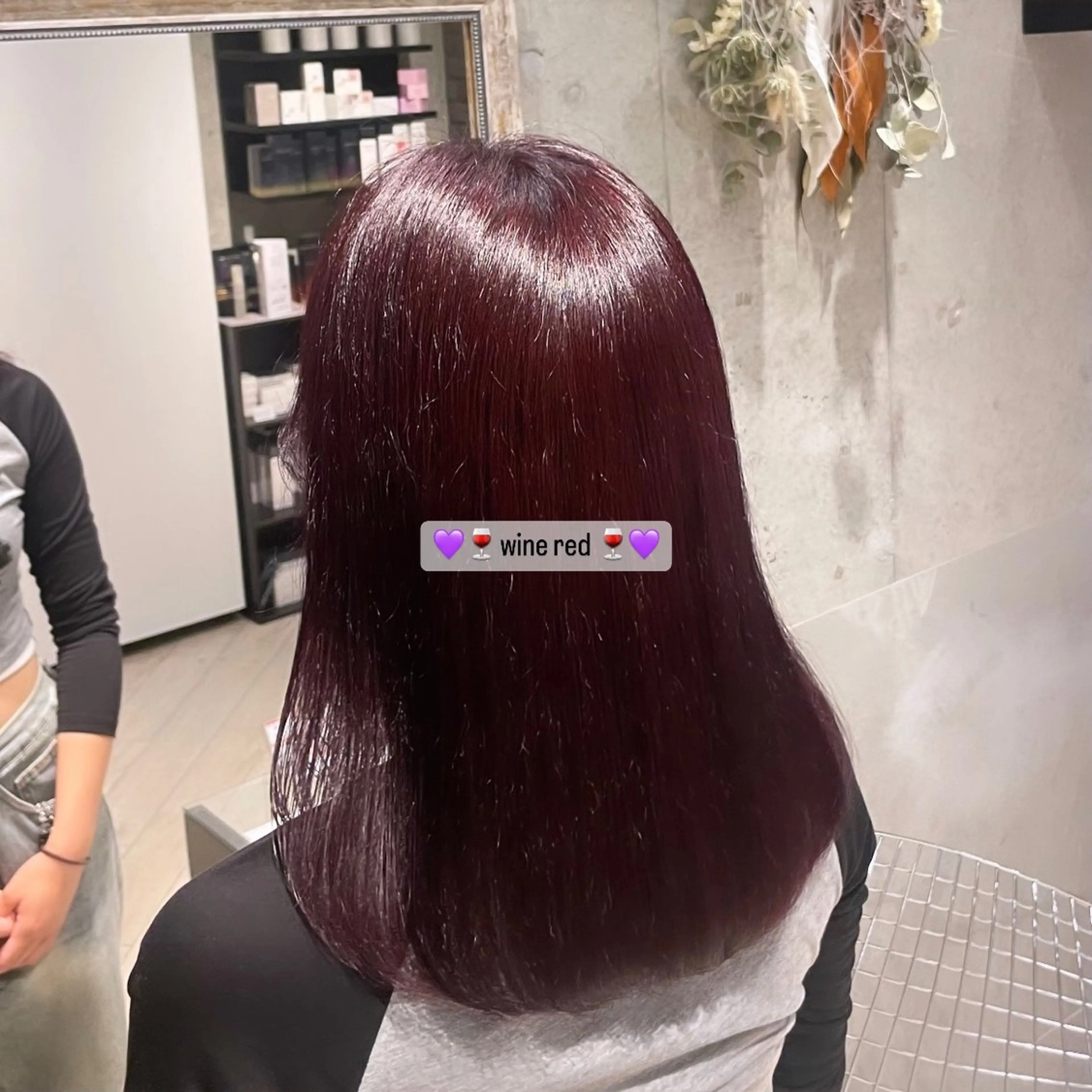 セミロング カラー 𝐑𝐢𝐤𝐚 ໒꒱♡のヘアスタイル